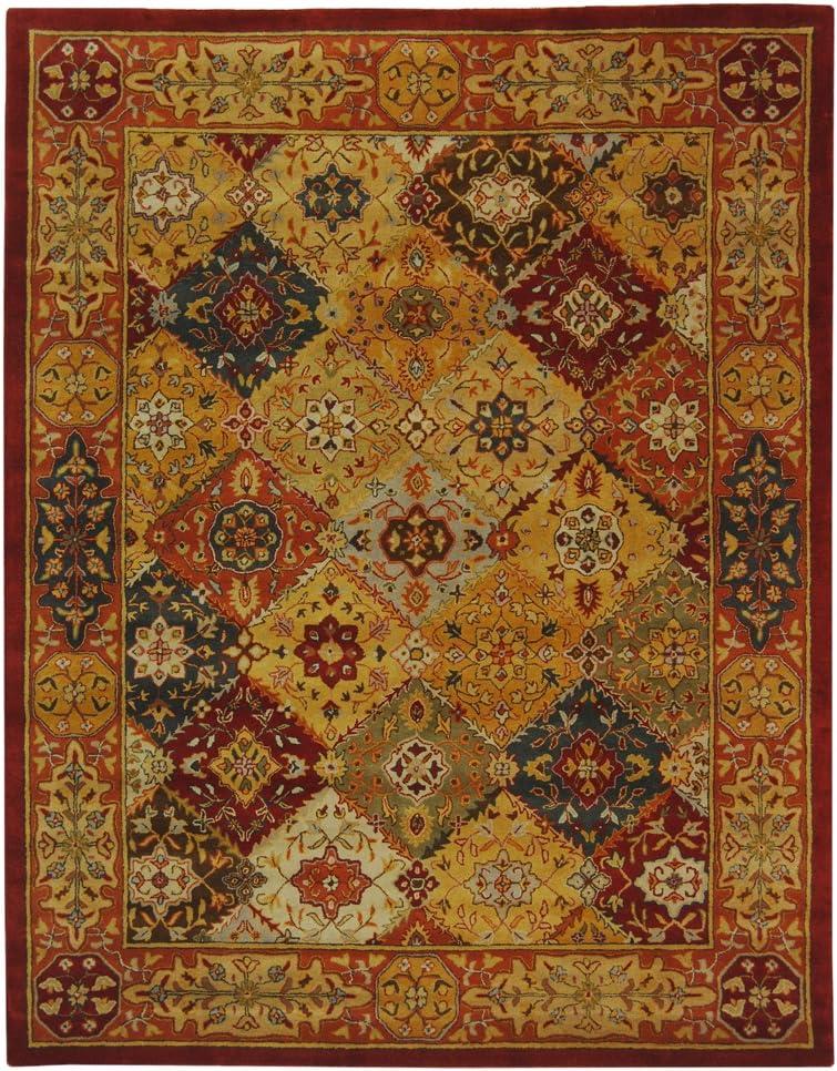 SAFAVIEH Heritage Gladwyn Traditional Wool Runner Rug, Beige/Multi, 2'3" x 8'