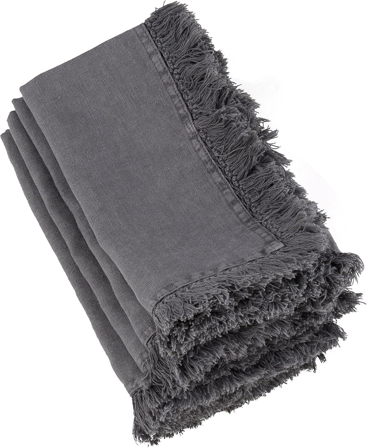 Refined Rustic Fringe Edge 20" Napkin