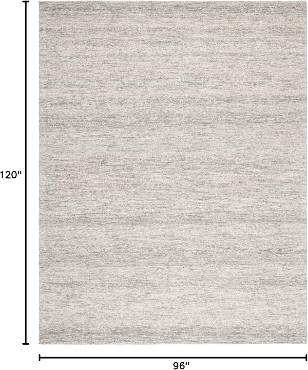 SAFAVIEH Metro Jaymes Distressed Area Rug, Sage/Ivory, 8' x 10'