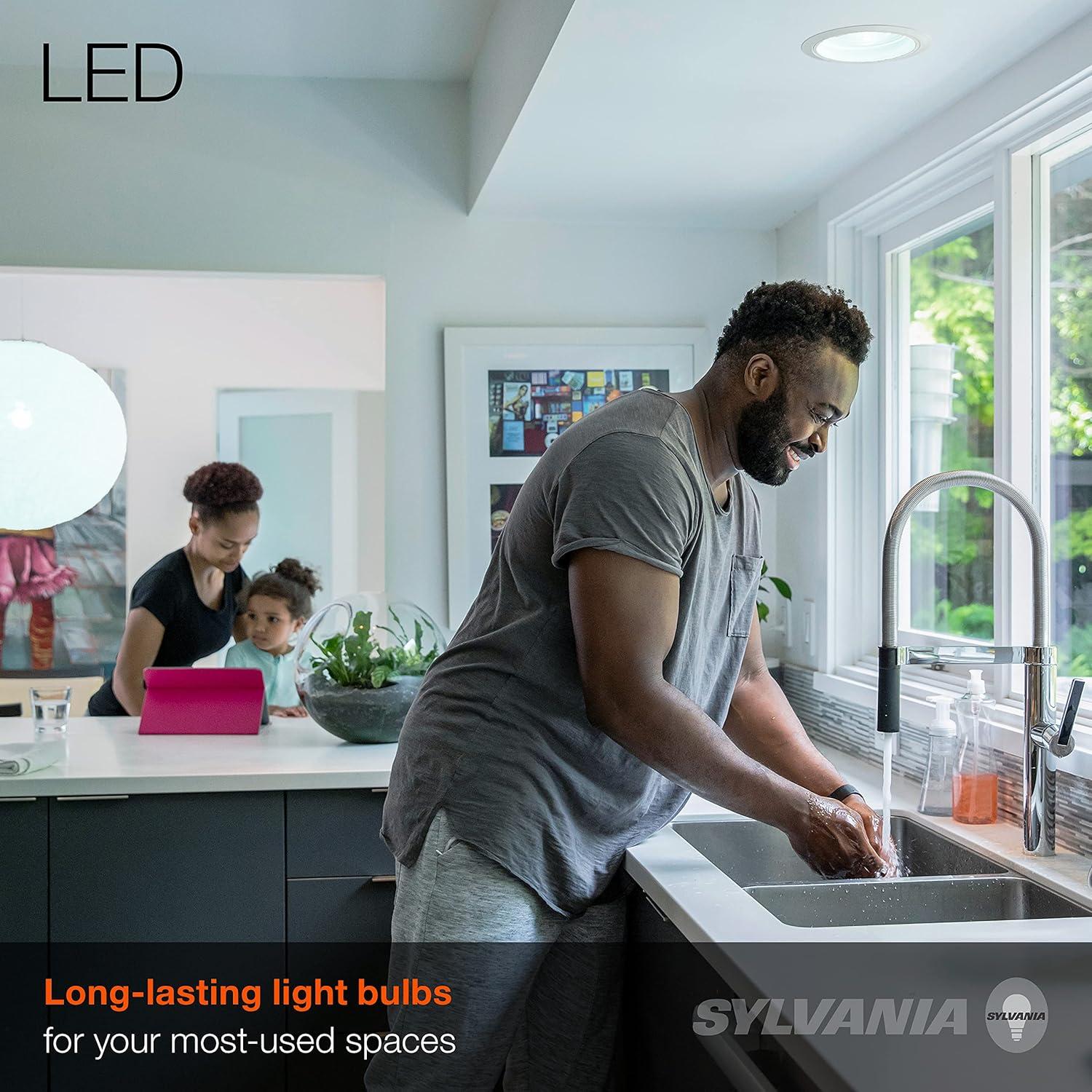 Sylvania 90W Equivalent Daylight LED PAR38 Flood Light Bulbs