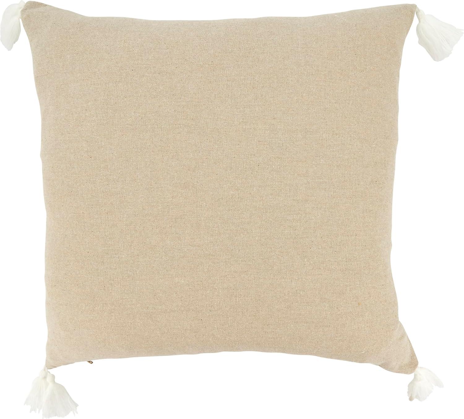 Saro Naviguer Collection Cotton Throw Pillow