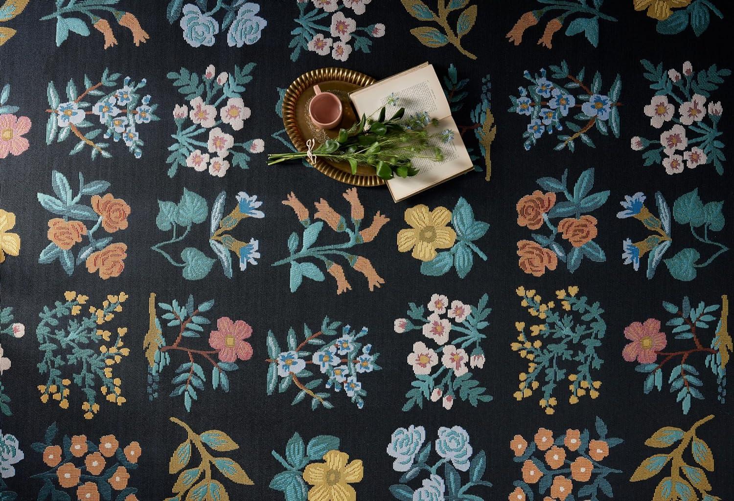 Rifle Paper Co. x Loloi Rifle Paper Co. x Loloi Perennial Black / Navy Indoor / Outdoor Area Rug