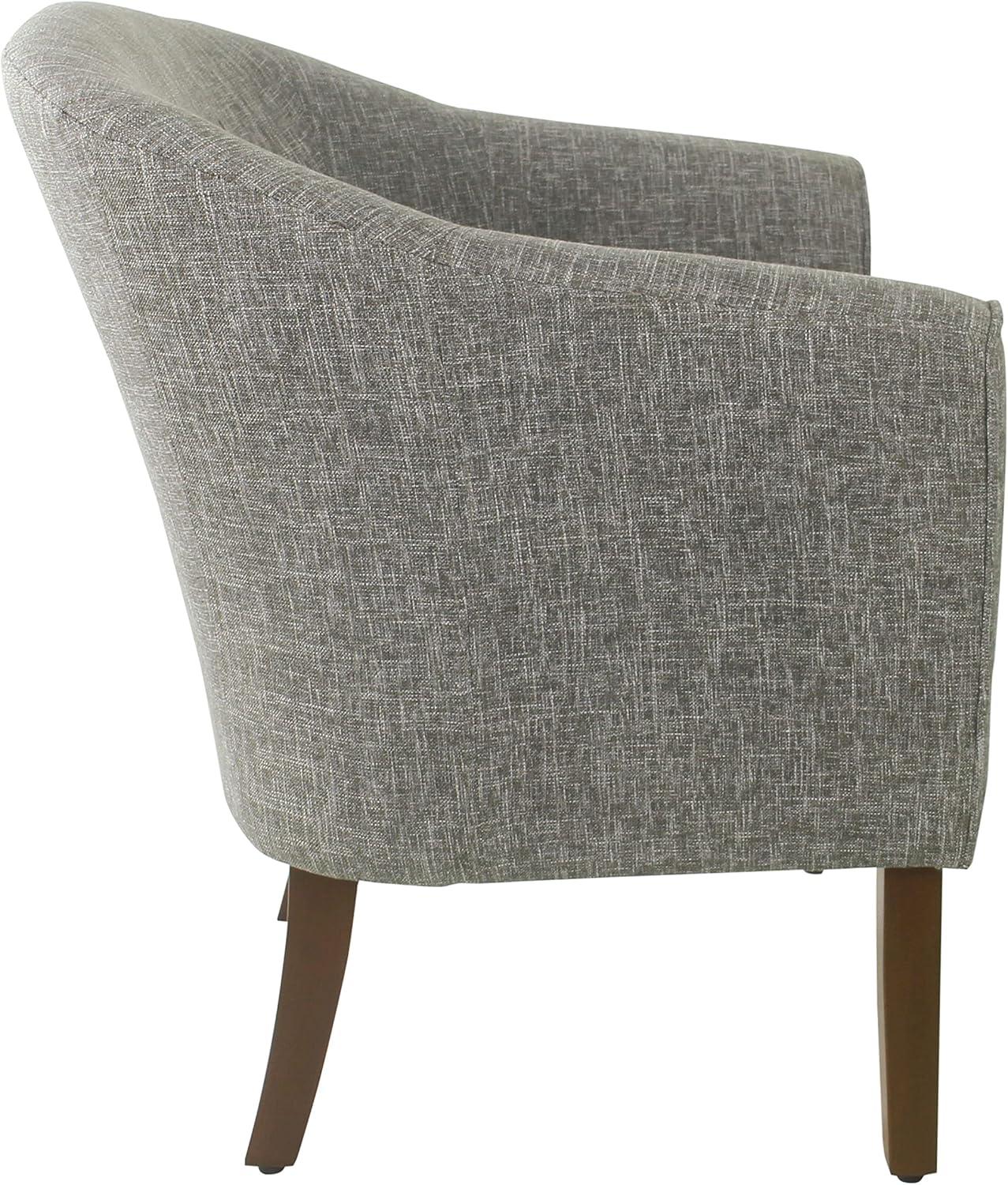 Modern Barrel Accent Chair - HomePop