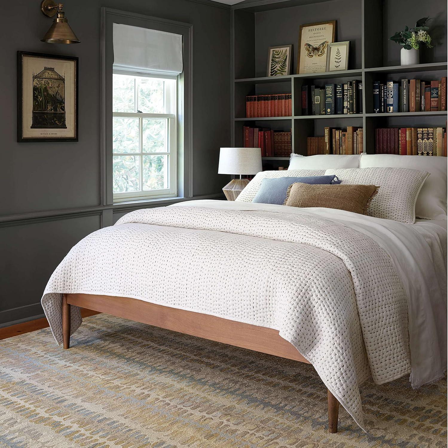 Paint Chip Natural Hand Micro Hooked Wool Rug