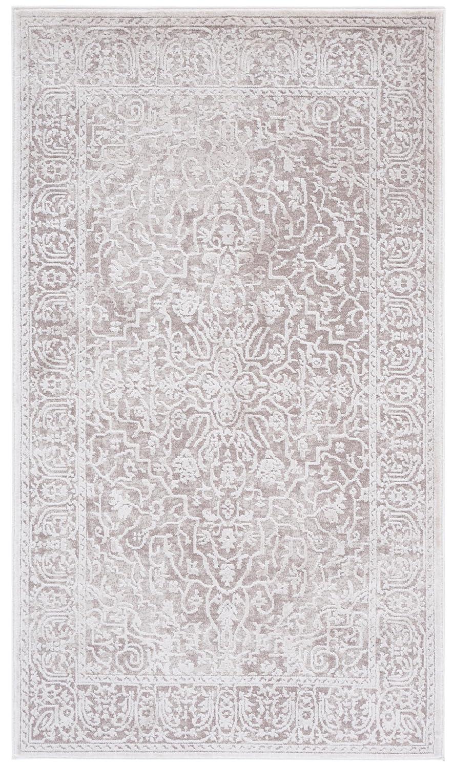 Reflection RFT670 Power Loomed Area Rug - Beige/Cream - 3'x5' - Safavieh.