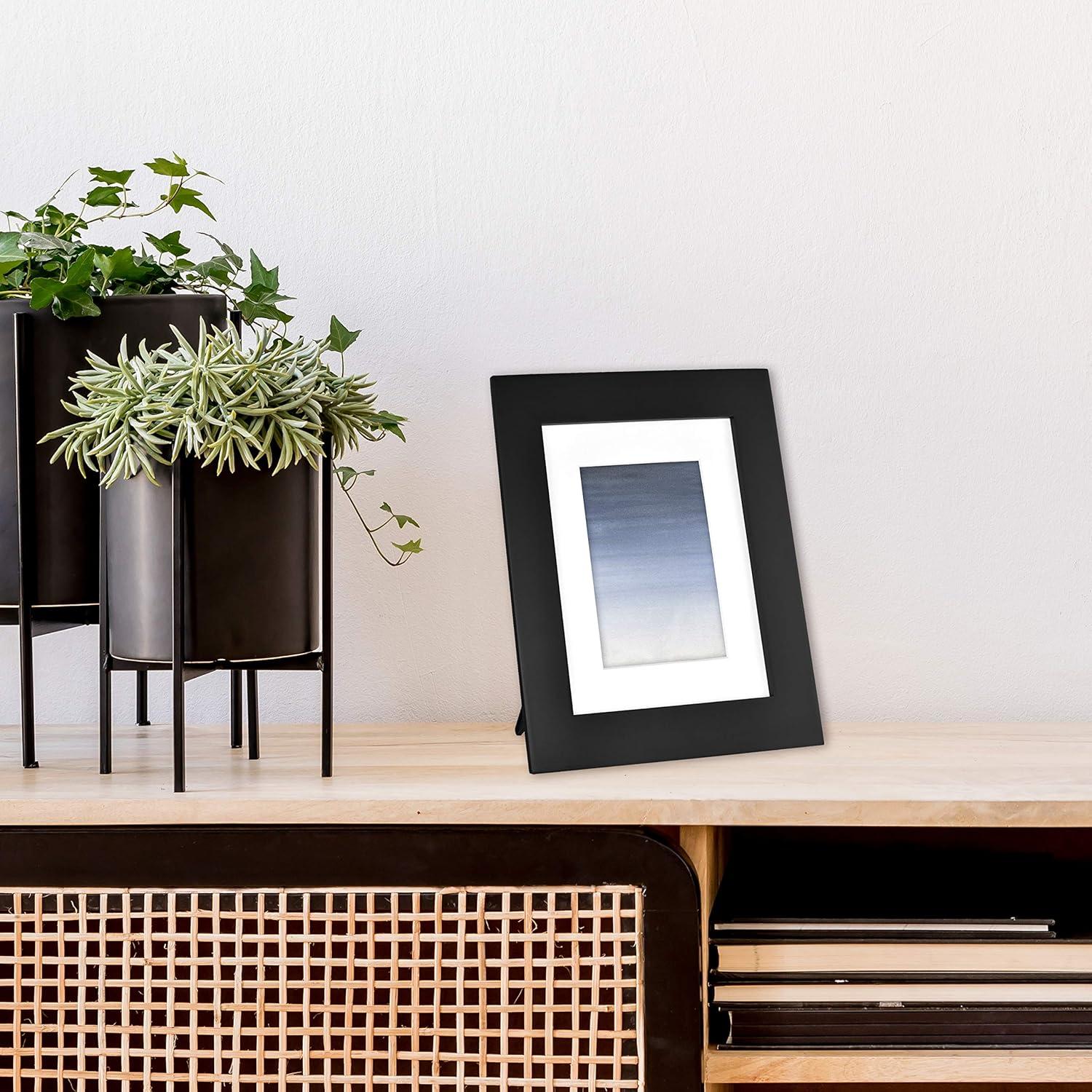 Framatic by MCS Matte Picture Frame with Mat