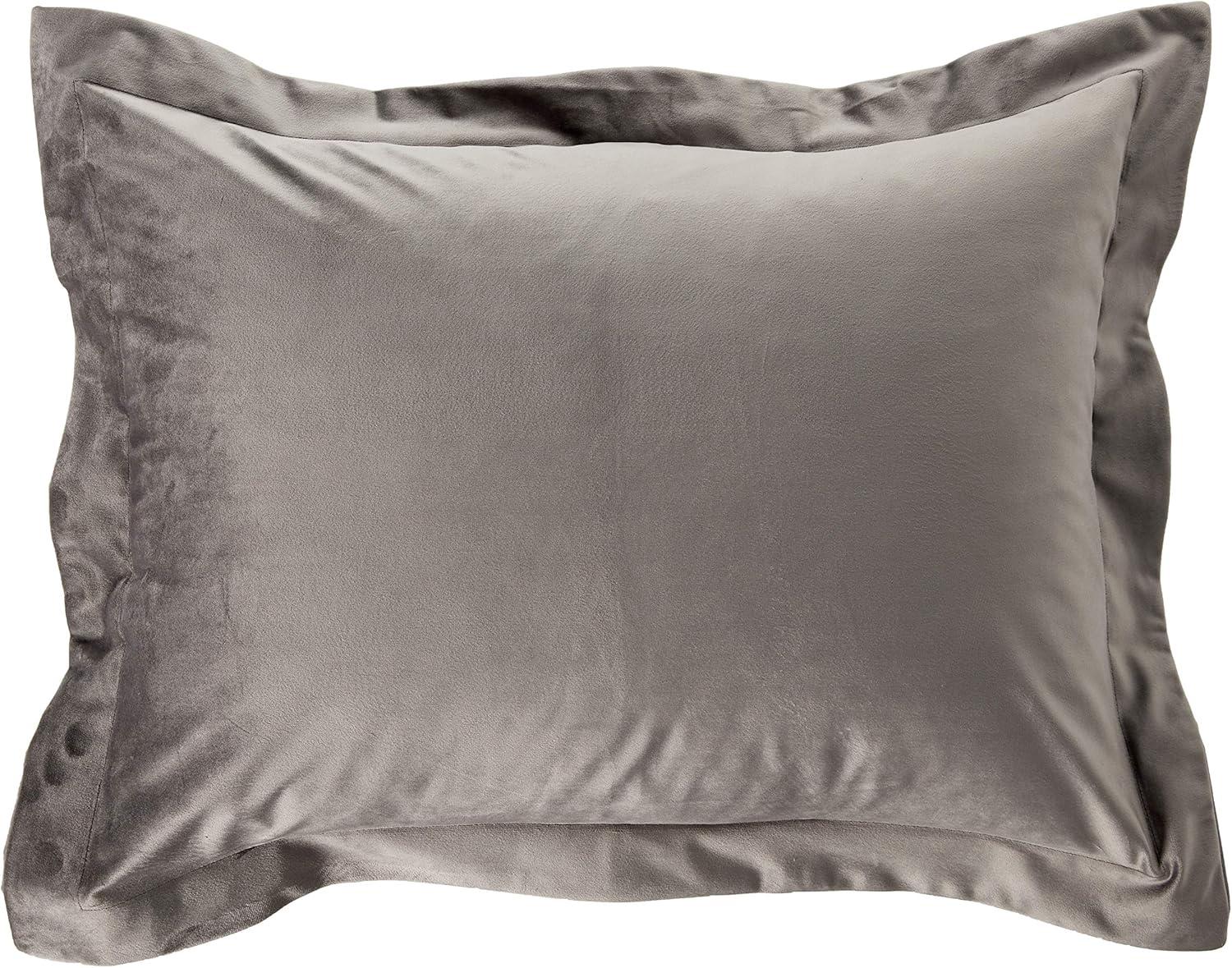 Venice Velvet Oversized Solid Duvet Cover Set - Tribeca Living