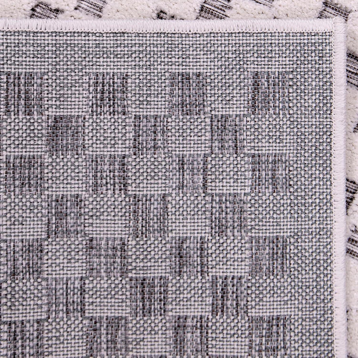Simply Southern Cottage Lecompte Area Rug, 5' x 7', Grey