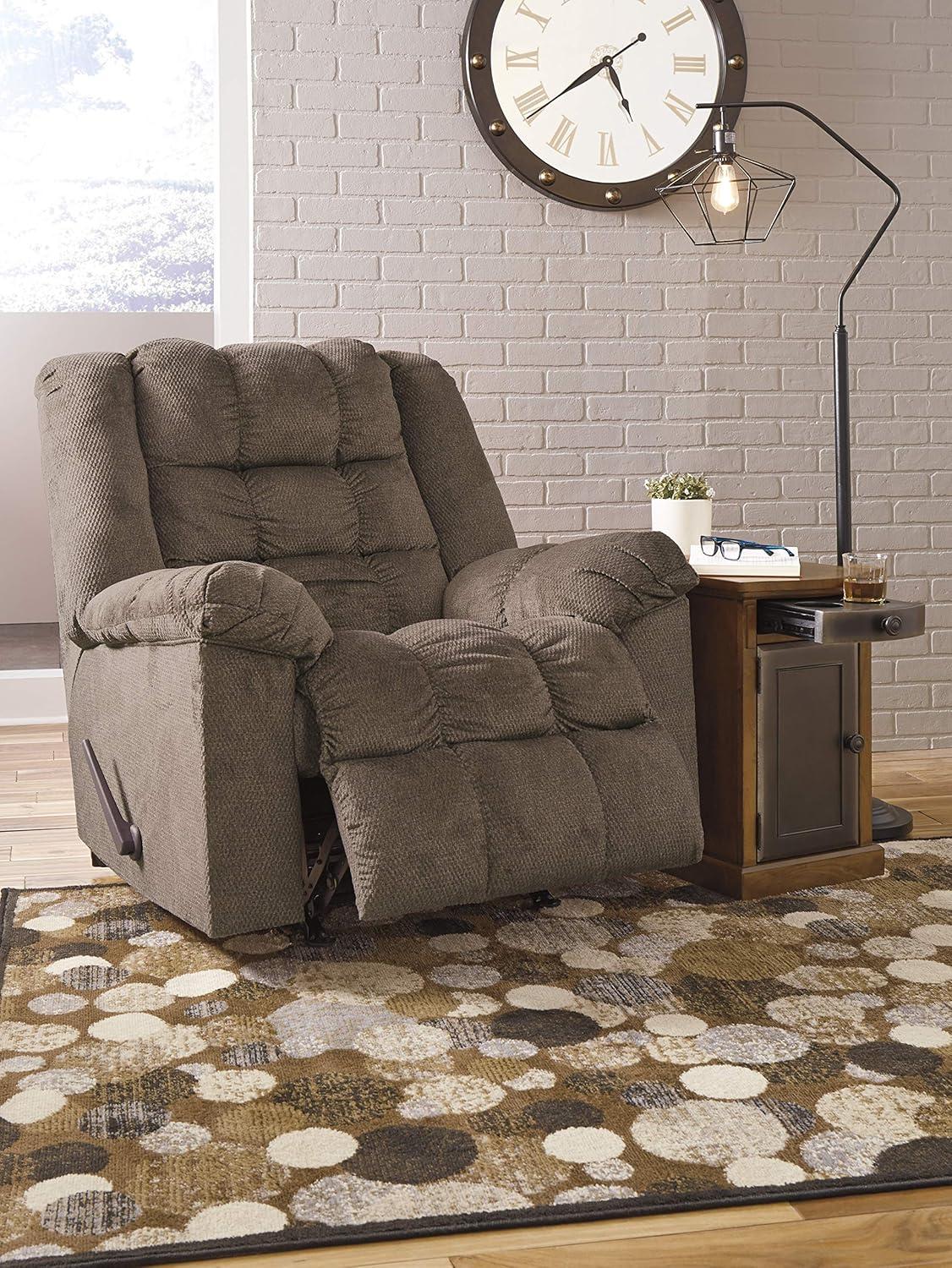 Signature Design by Ashley Drakestone Rocker Recliner in Autumn