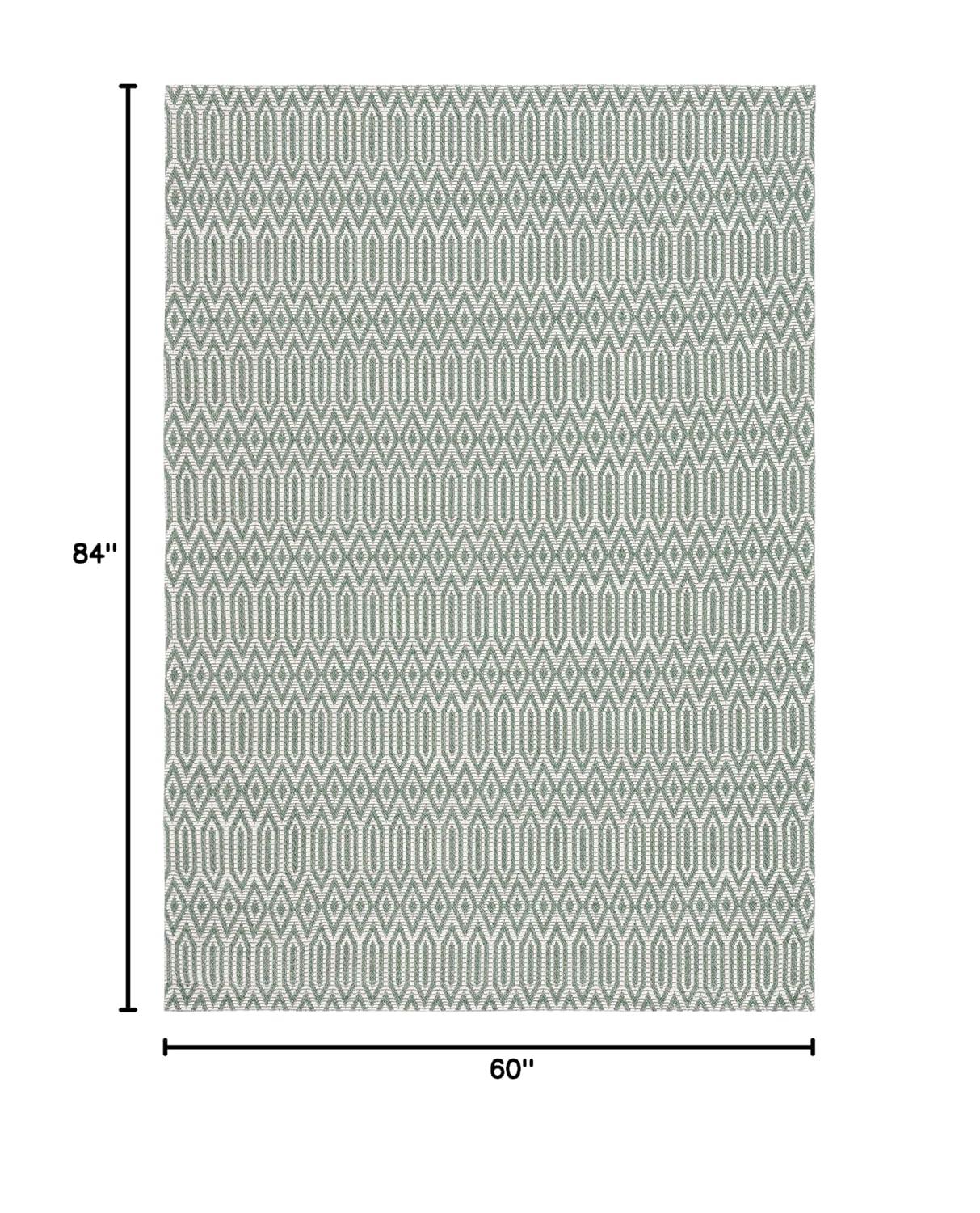 Martha Stewart Rugs Martha Stewart 405 100% Cotton Geometric Rug