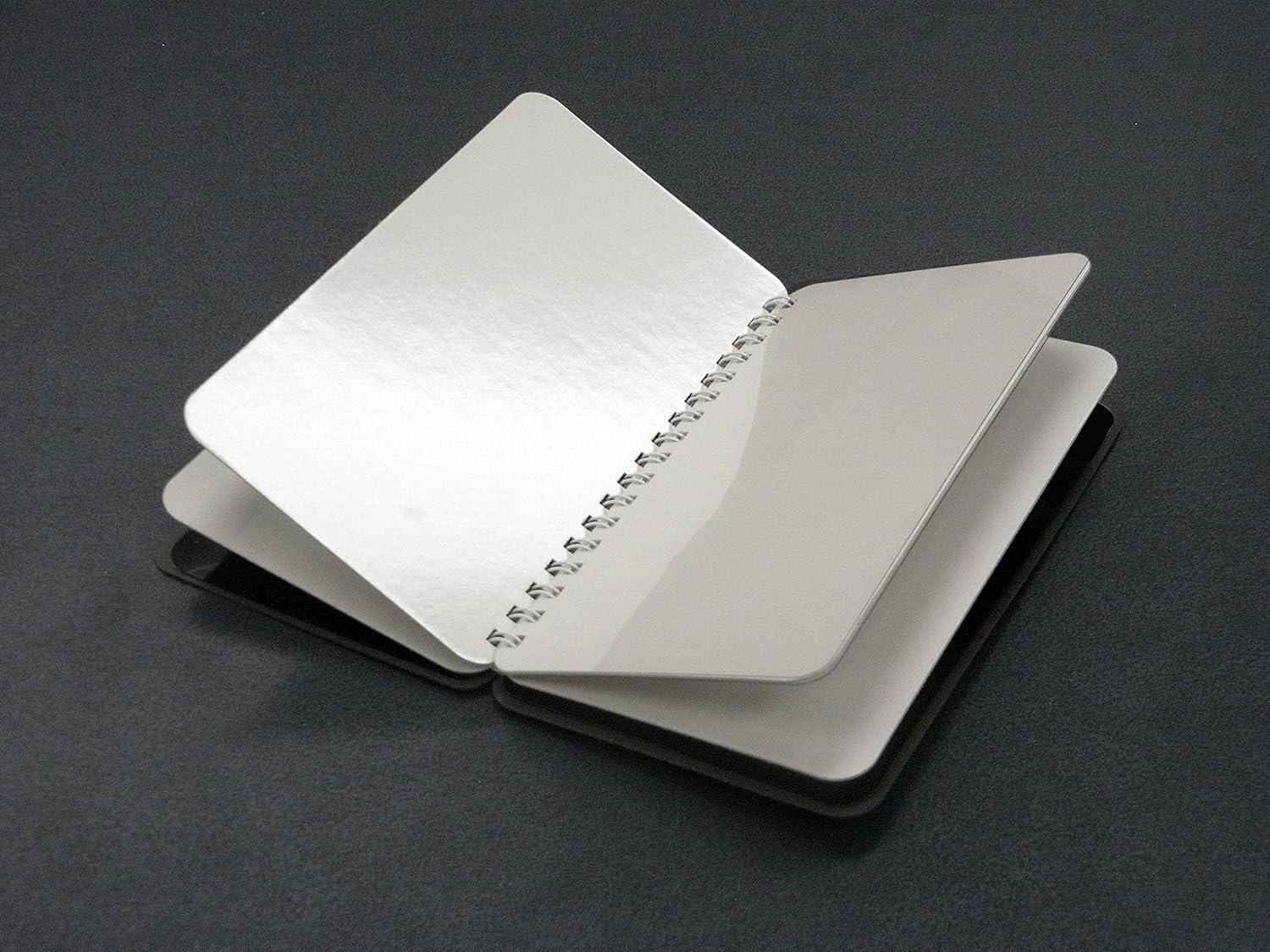 Gray Twin Ring Softcover Dry Erase Notebook