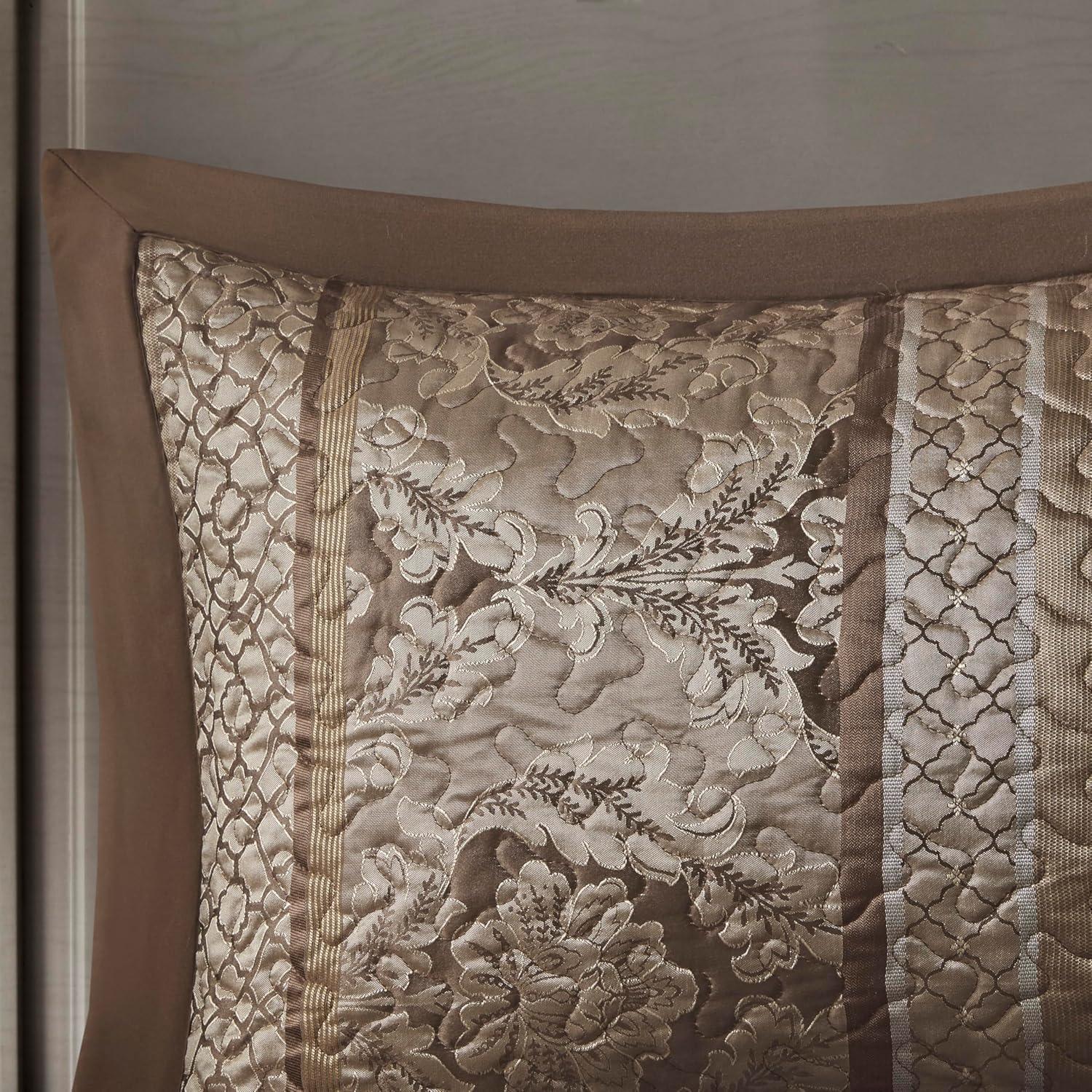 Bellagio 5 Piece Reversible Jacquared Coverlet Set