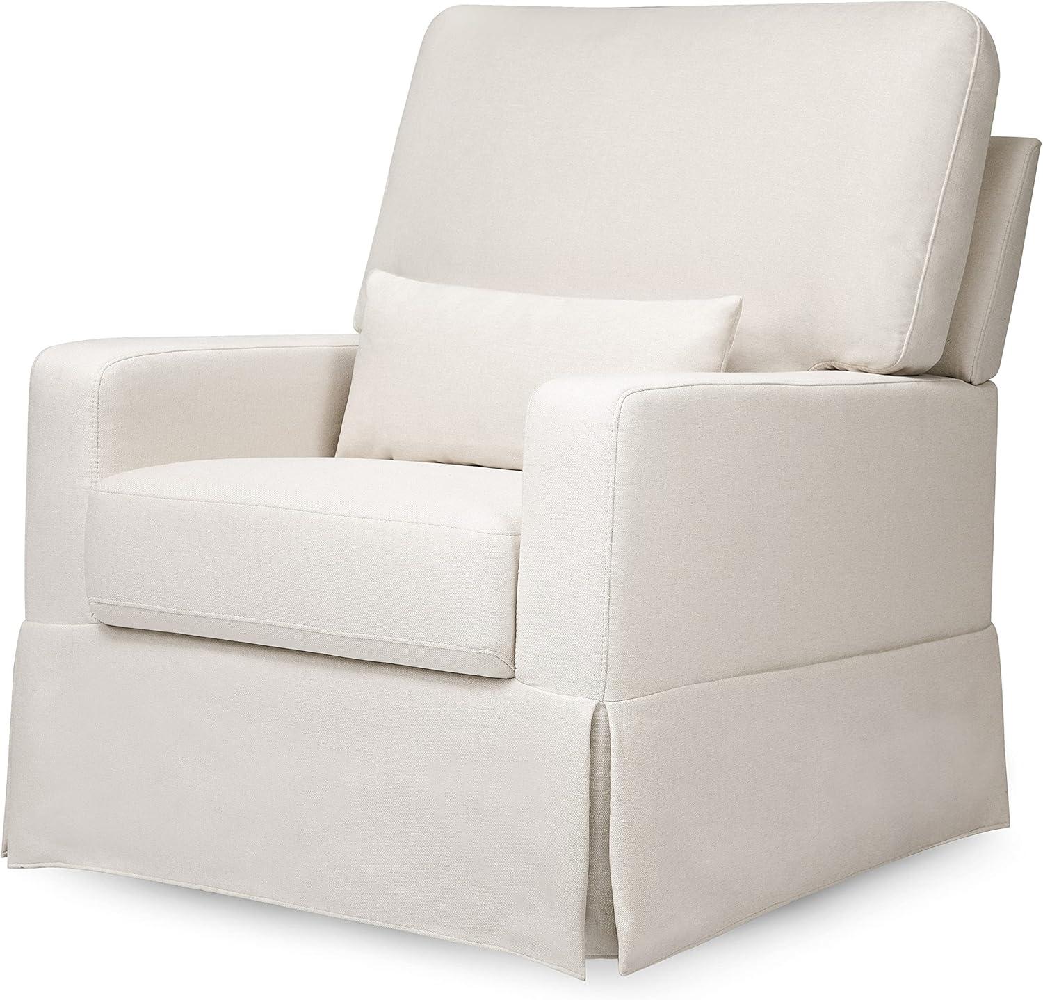 Crawford Upholstered Swivel Glider