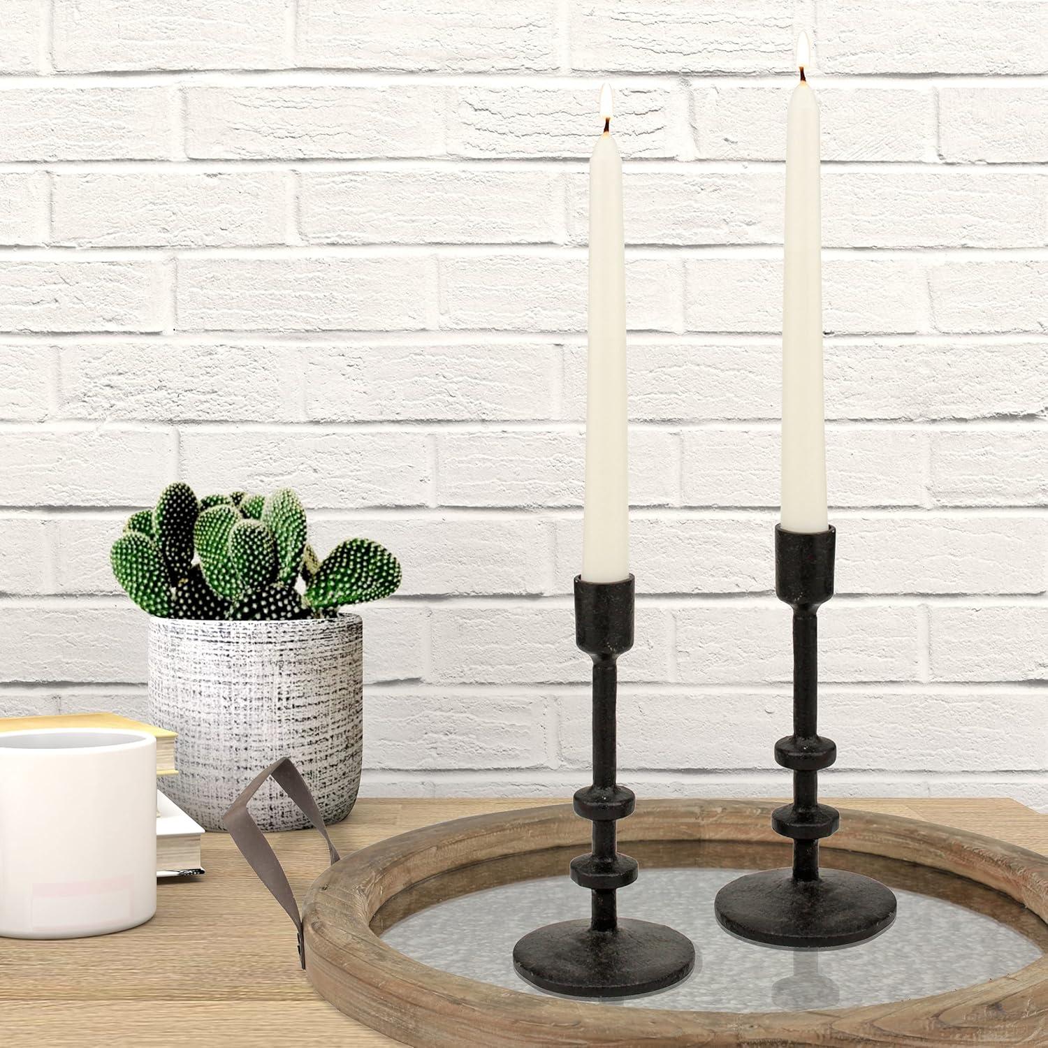 10" Taper Candle White - Stonebriar Collection