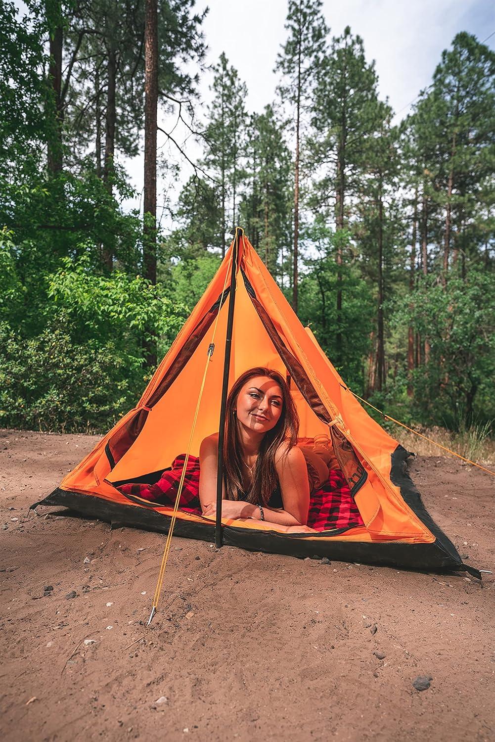 Stansport Eagle Backpacking Tent - Orange
