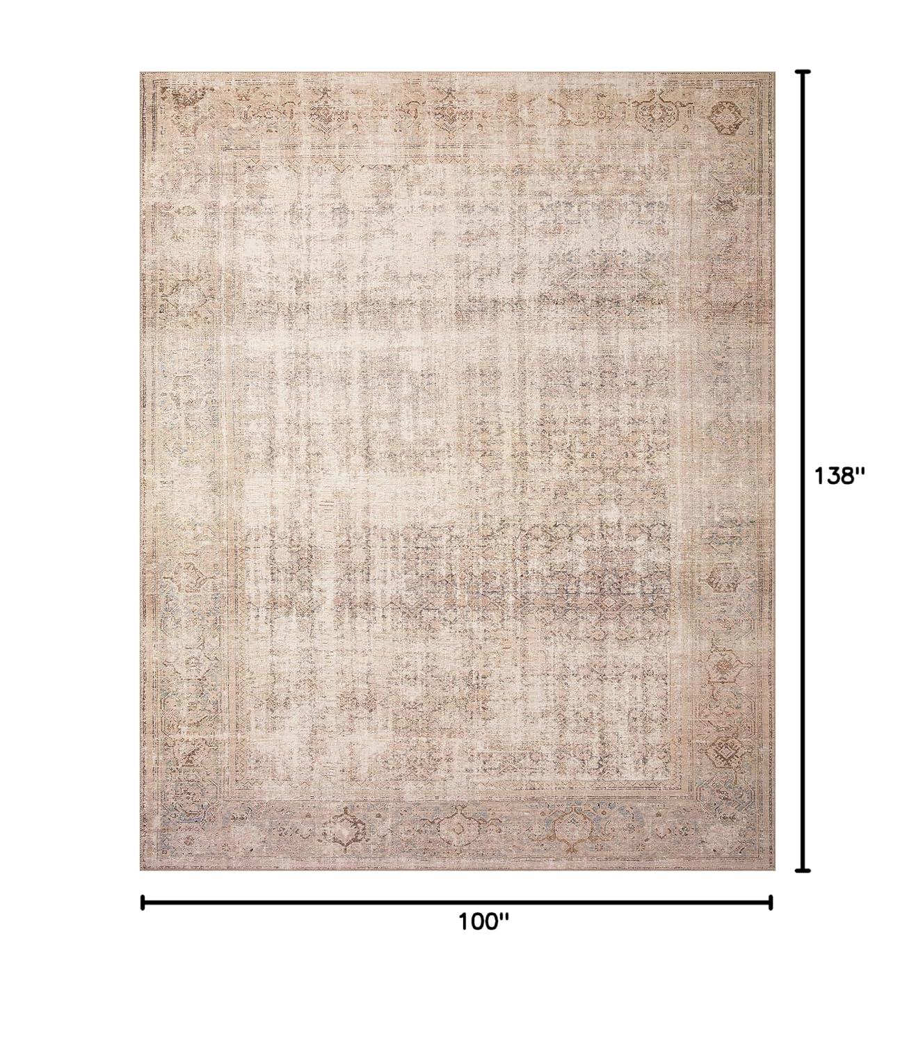 Georgie Oriental Ocean/Sand Area Rug