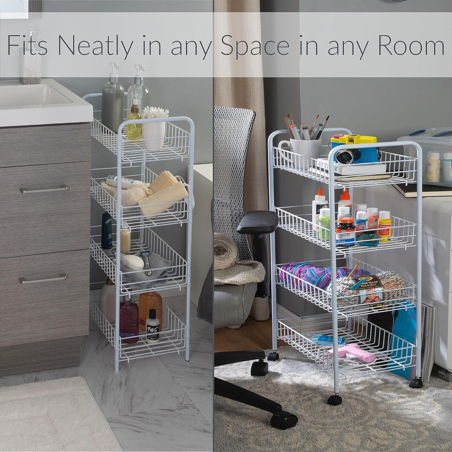 Simplify Gould 32.25'' H x 22'' W Utility Cart with Wheels