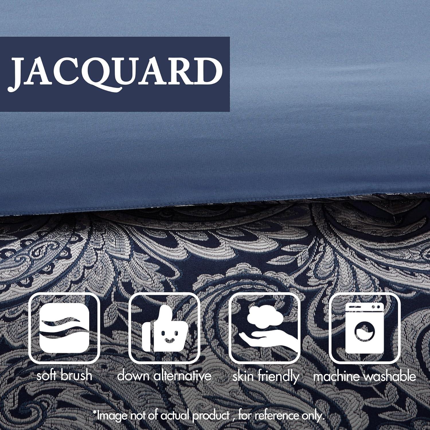 Madison Park Aubrey 12 Piece Comforter Set with Cotton Bed Sheets