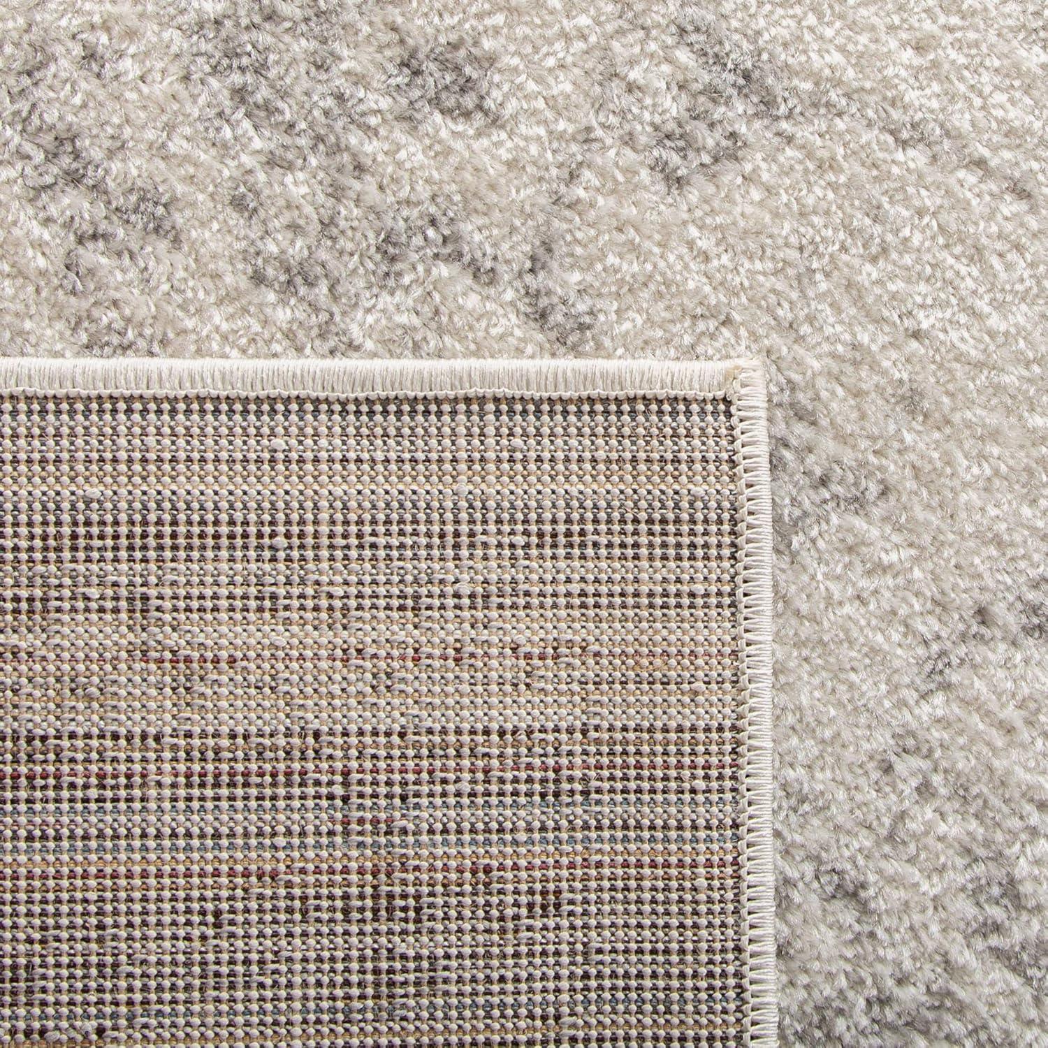 Adirondack ADR109 Machine Made Indoor Area Rug - Ivory/Silver - 8'x10' - Safavieh