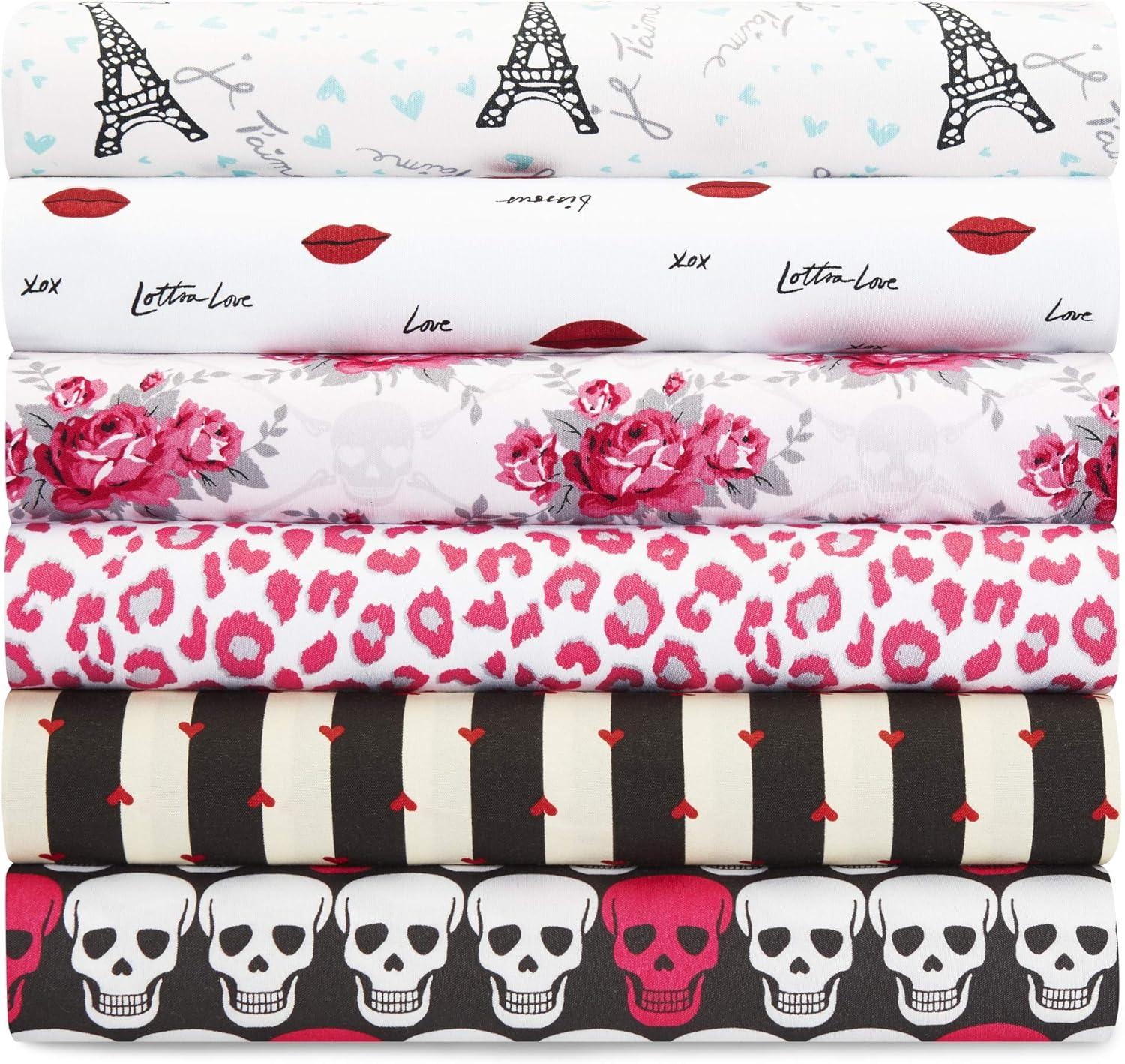 Betsey Johnson Printed Novelty Sheet Sets