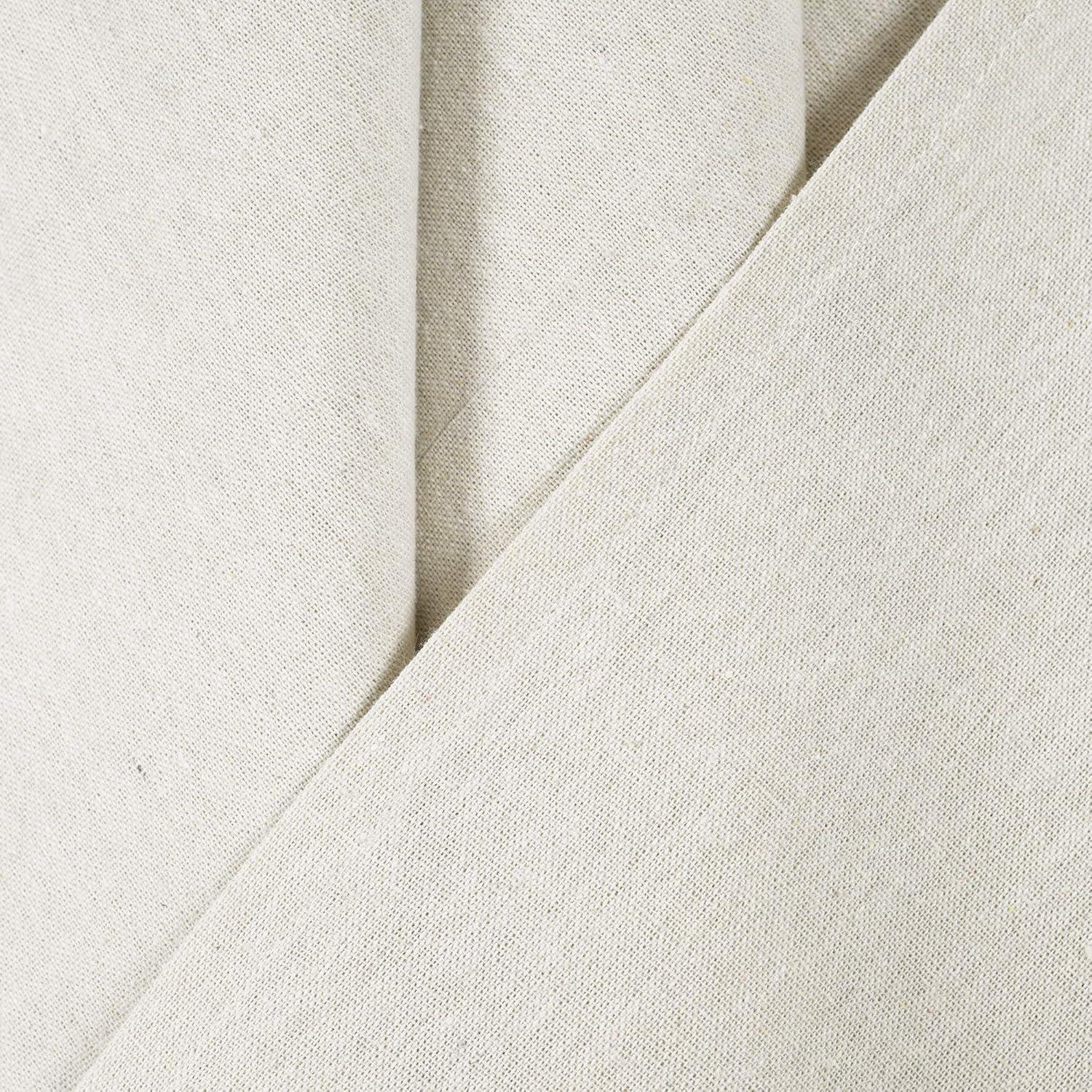 Lush Decor Linen Sheer Curtain Pair (Set of 2)