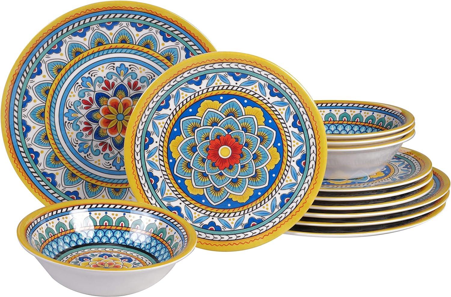 Certified International Portofino 12 Pc Dinnerware Set