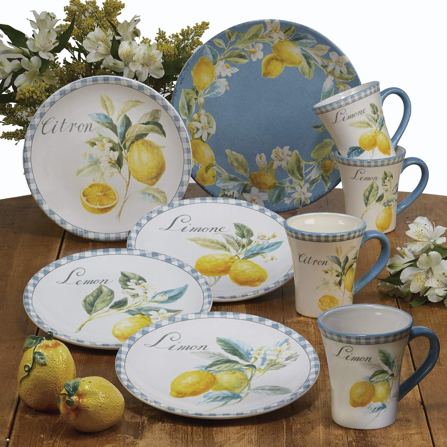 Certified International Certified International Citron 3-D Lemon Teapot