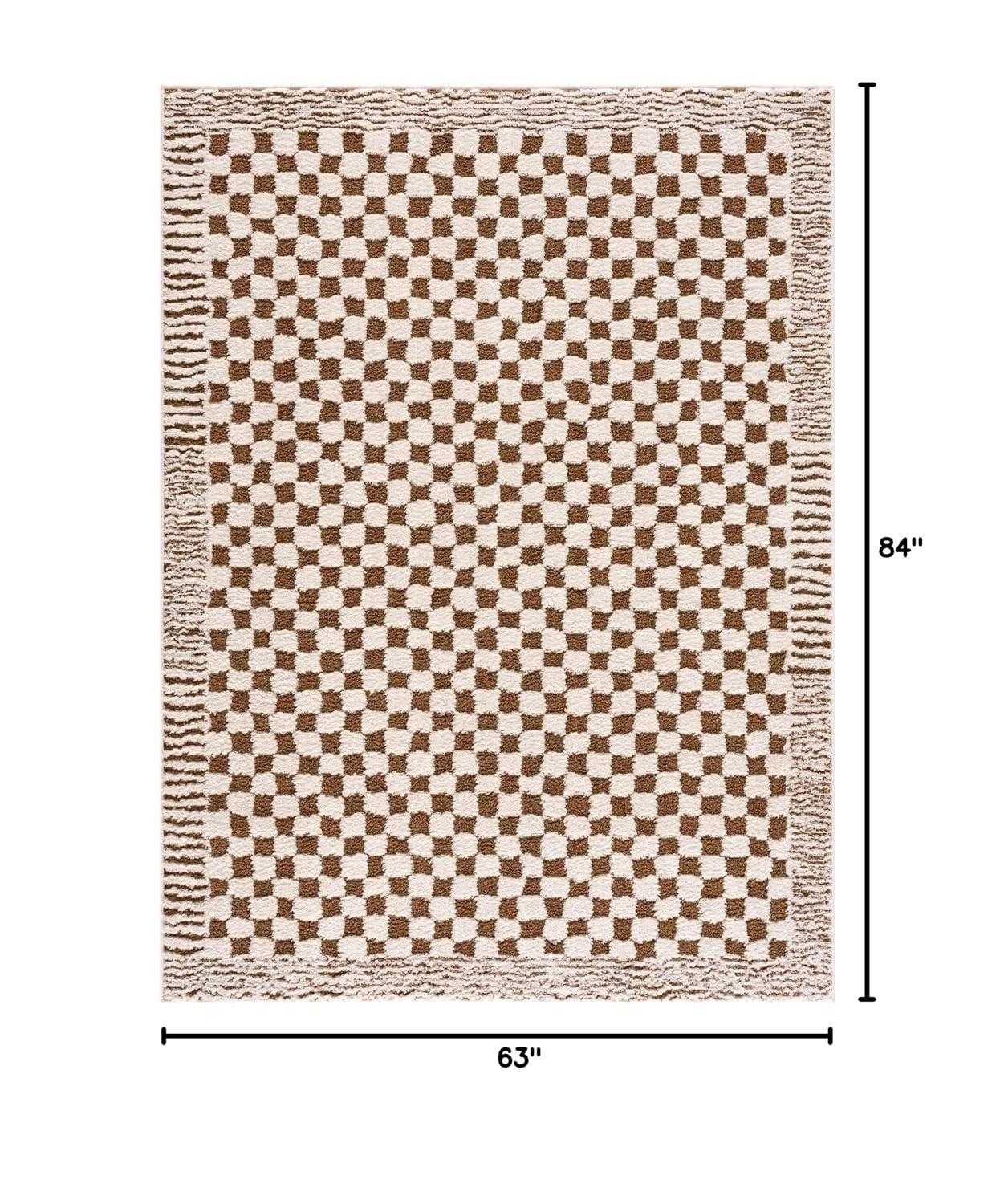 Hauteloom Rectangle Area Rug   Cream