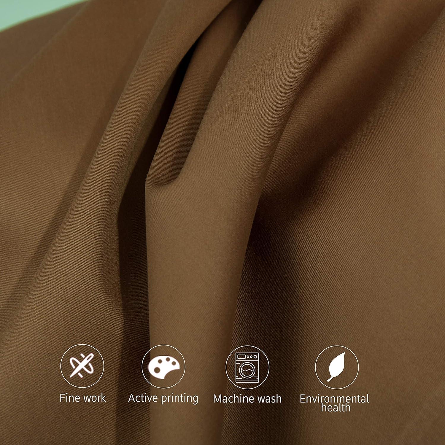 NTBAY Egyptian-Quality Cotton Bed Pillowcases, 500 Thread Count Cotton Sateen Pillowcases with Envelope Closure - NTBAY (Set of 2)