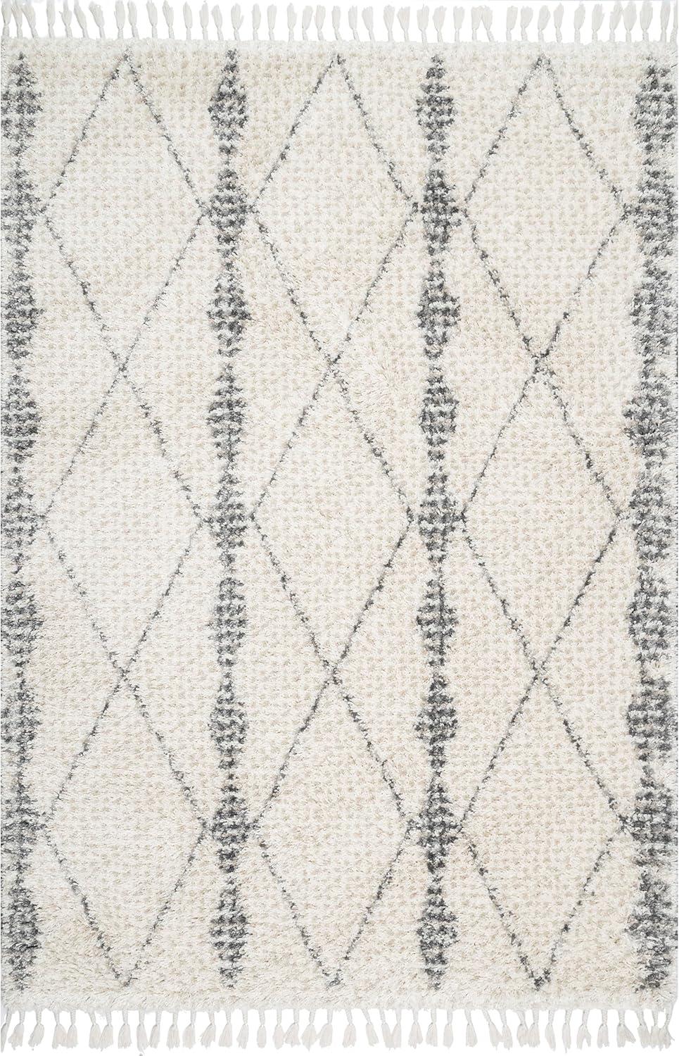 Nuloom Selah Geometric Shag Indoor Area Rug