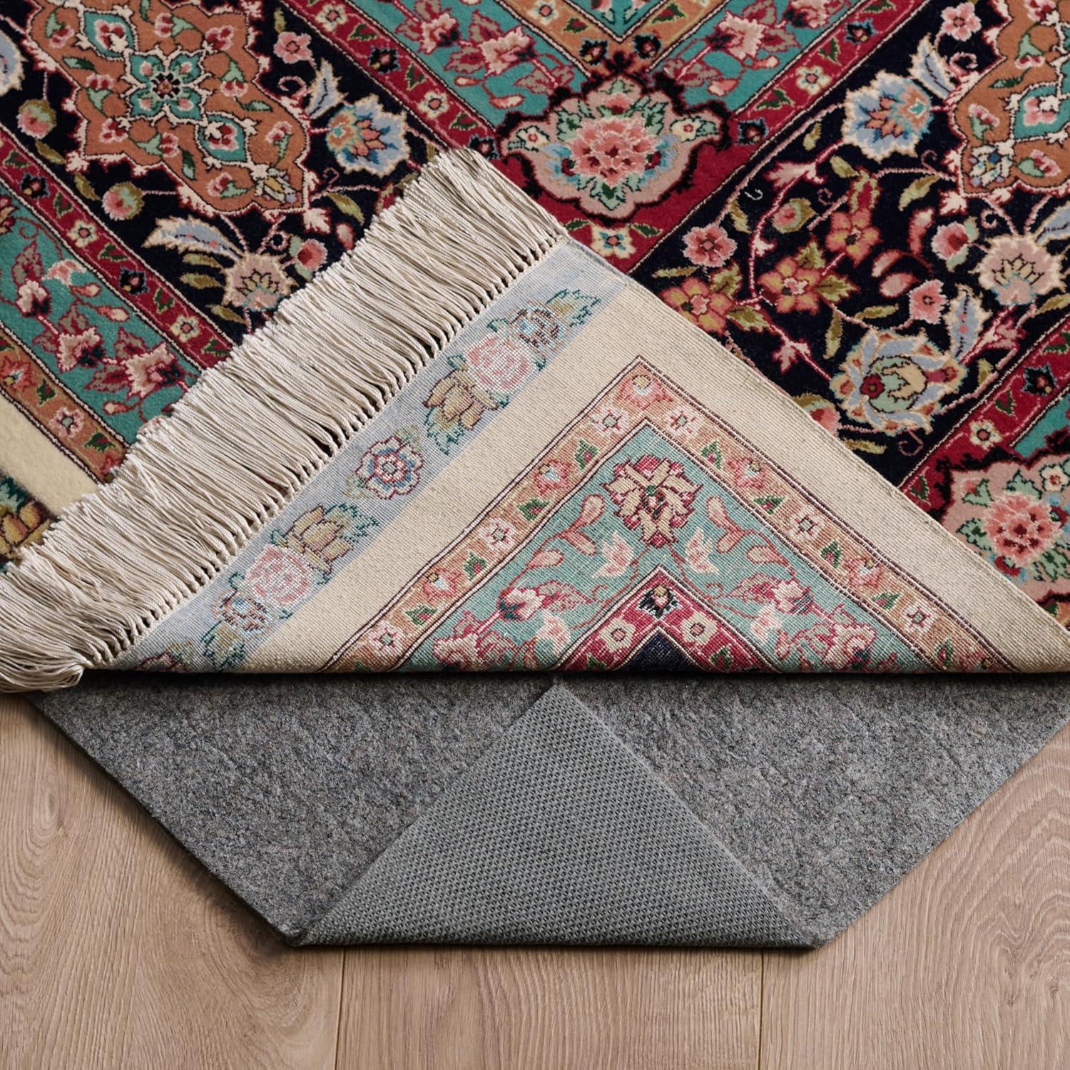 Dura Pad PAD130 Power Loomed Indoor Rug Pad - Grey - 2' x 6' - Safavieh