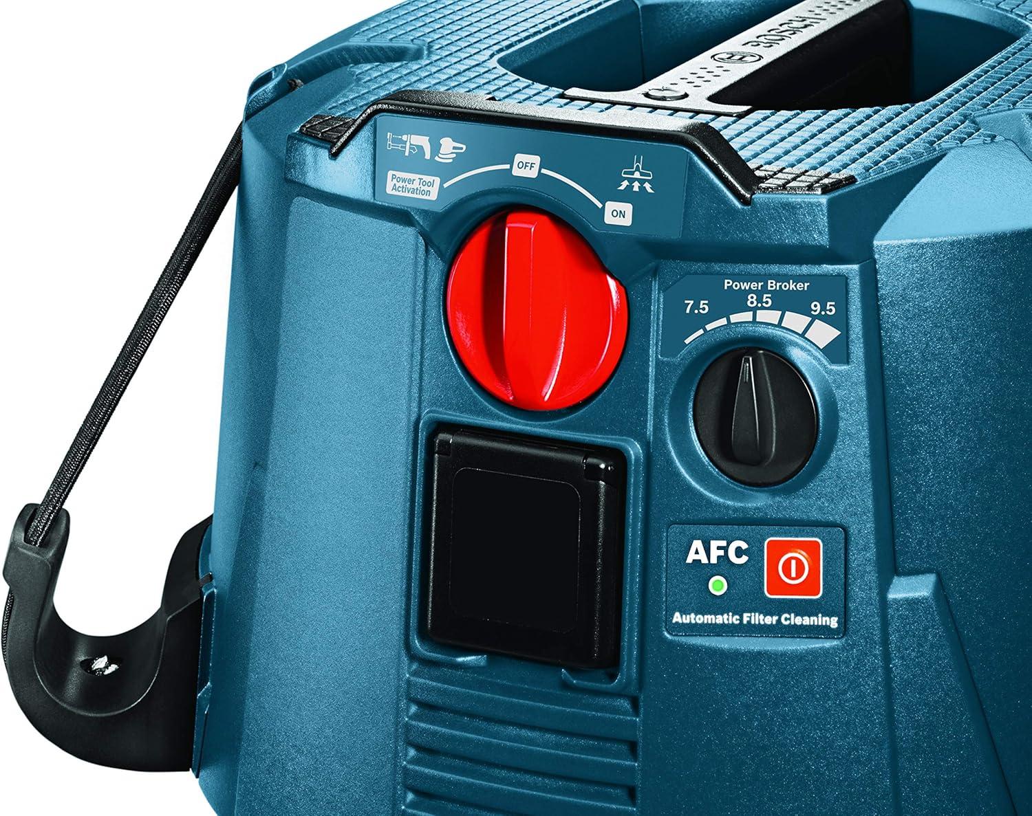 Bosch 9-gallon Wet/Dry Self-cleaning Dust Collector with HEPA Filter