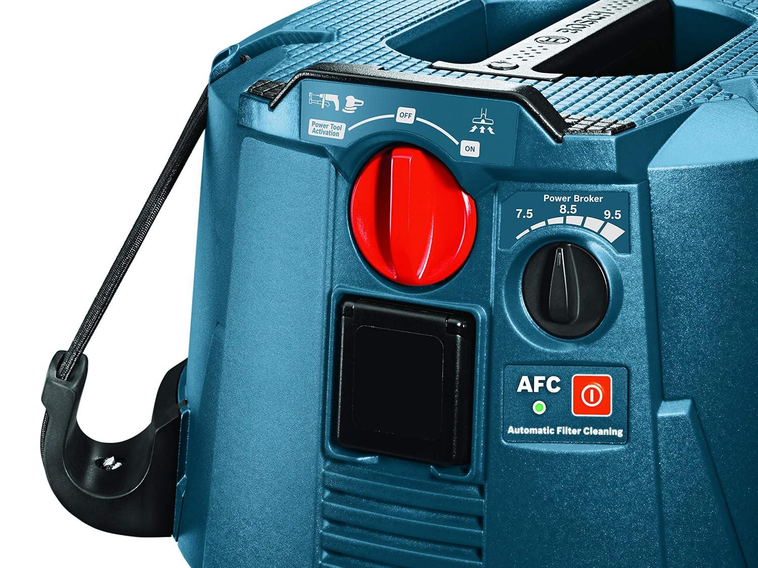 Bosch 9-gallon Wet/Dry Self-cleaning Dust Collector with HEPA Filter