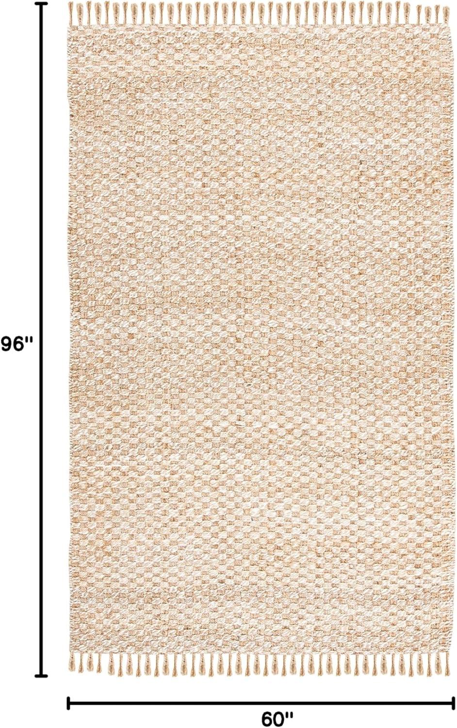 Seiber Handmade Flatweave Jute Cream Area Rug