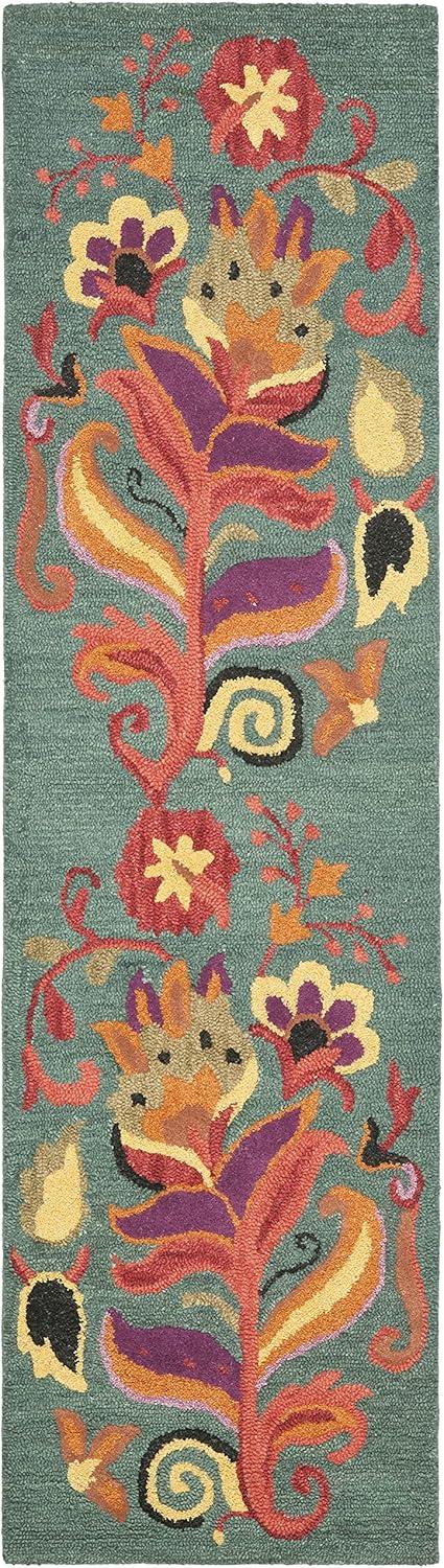 Blossom BLM679 Hand Hooked Area Rug  - Safavieh