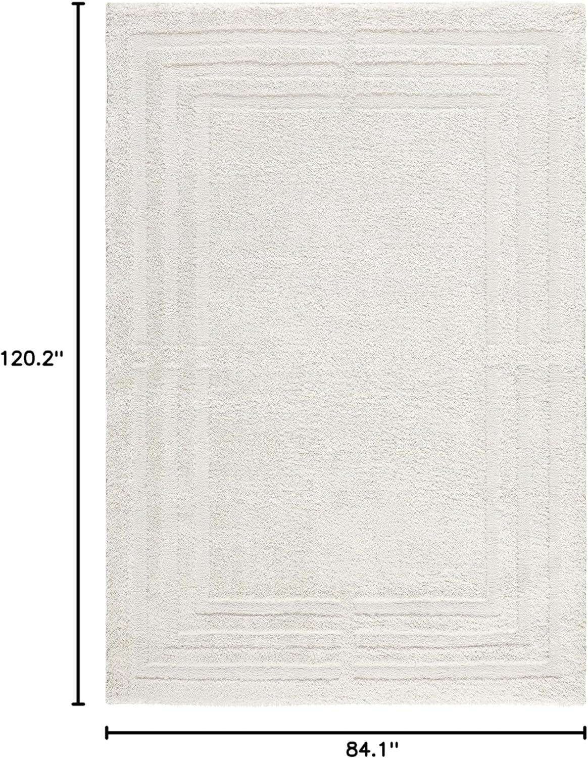 TOWN & COUNTRY EVERYDAY Cloud Shag Area Rug Beige