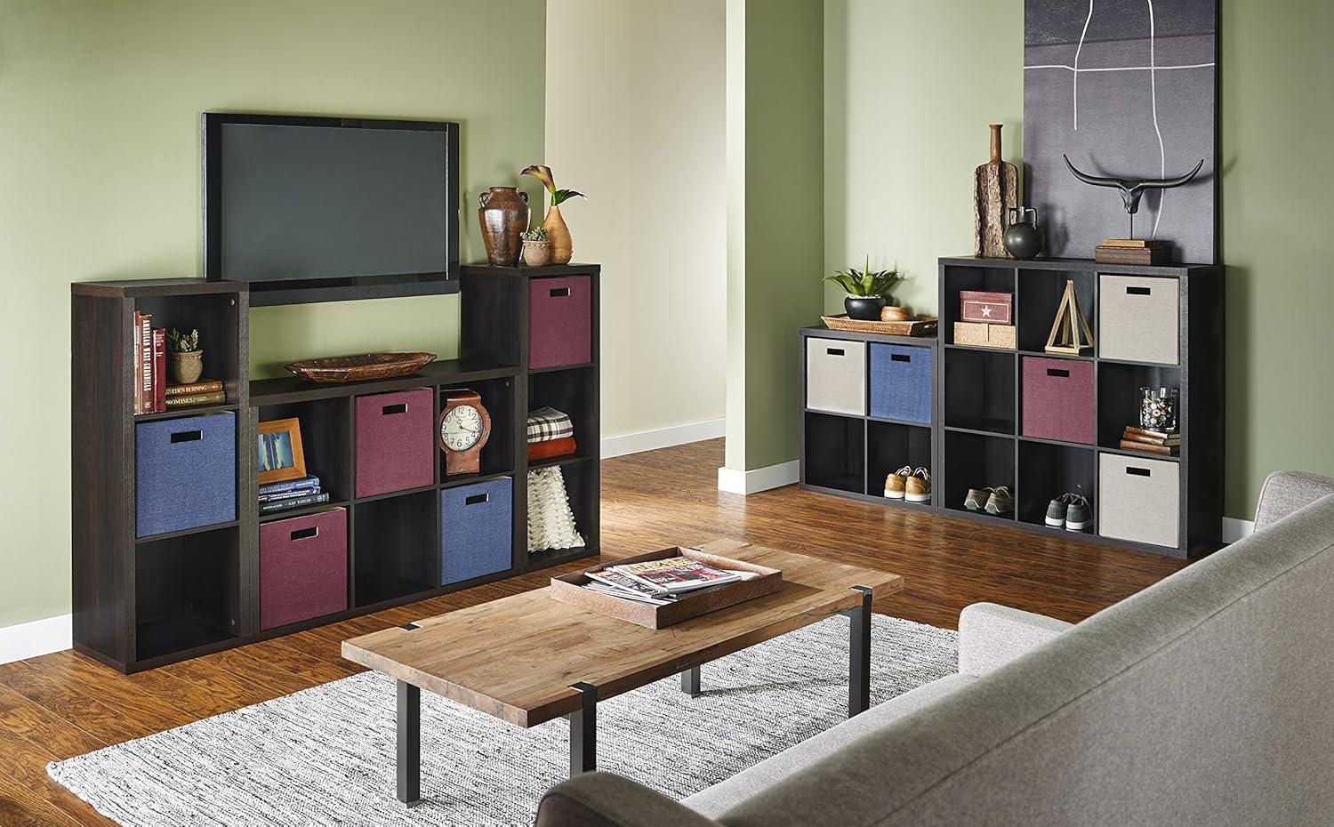 Decorative Storage 30'' H x 43.98'' W Cube Bookcase