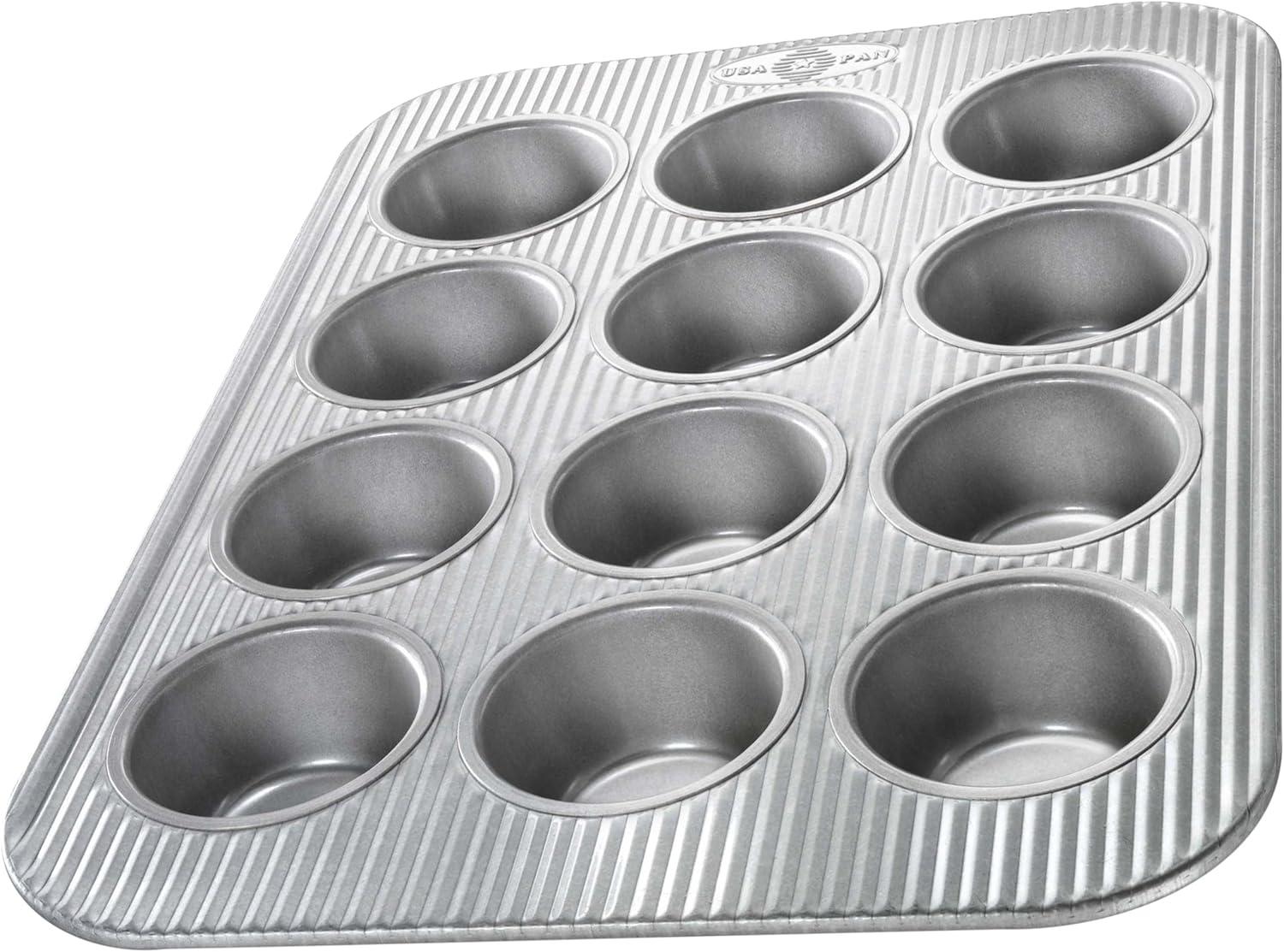 Nonstick Aluminized Steel 12-Cup Muffin Pan