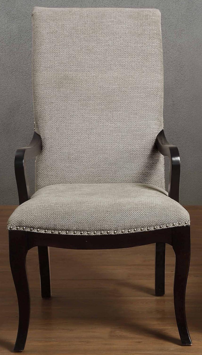 Home Elegance 5494S 42 x 31.25 x 23.5 in. Savion Side Chair - Espresso