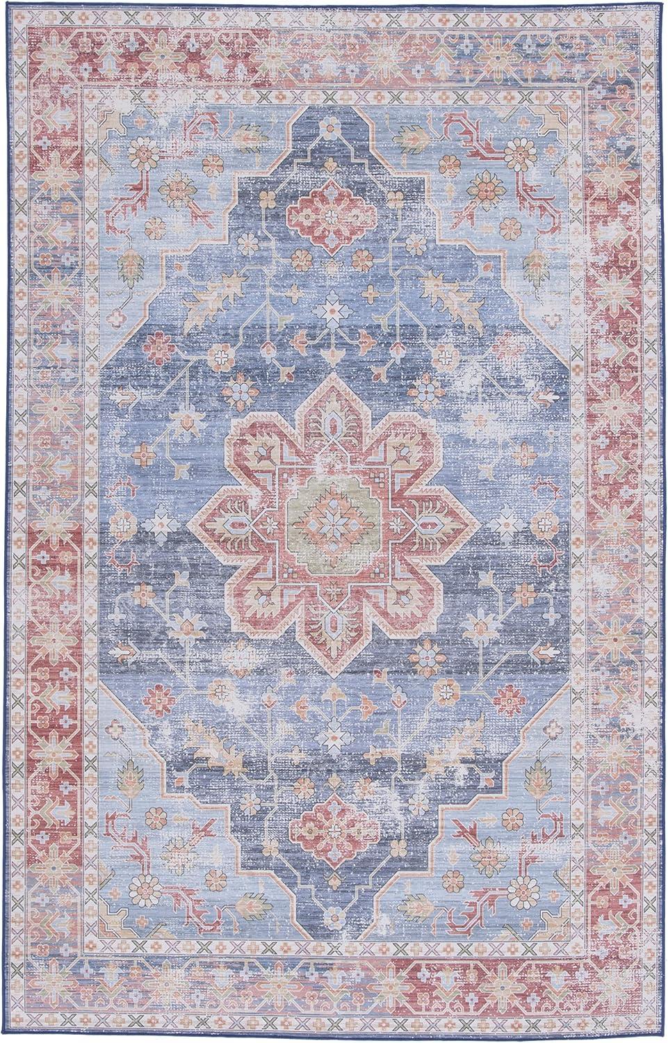 Tucson TSN110 Power Loomed Machine Washable Area Rug  - Safavieh