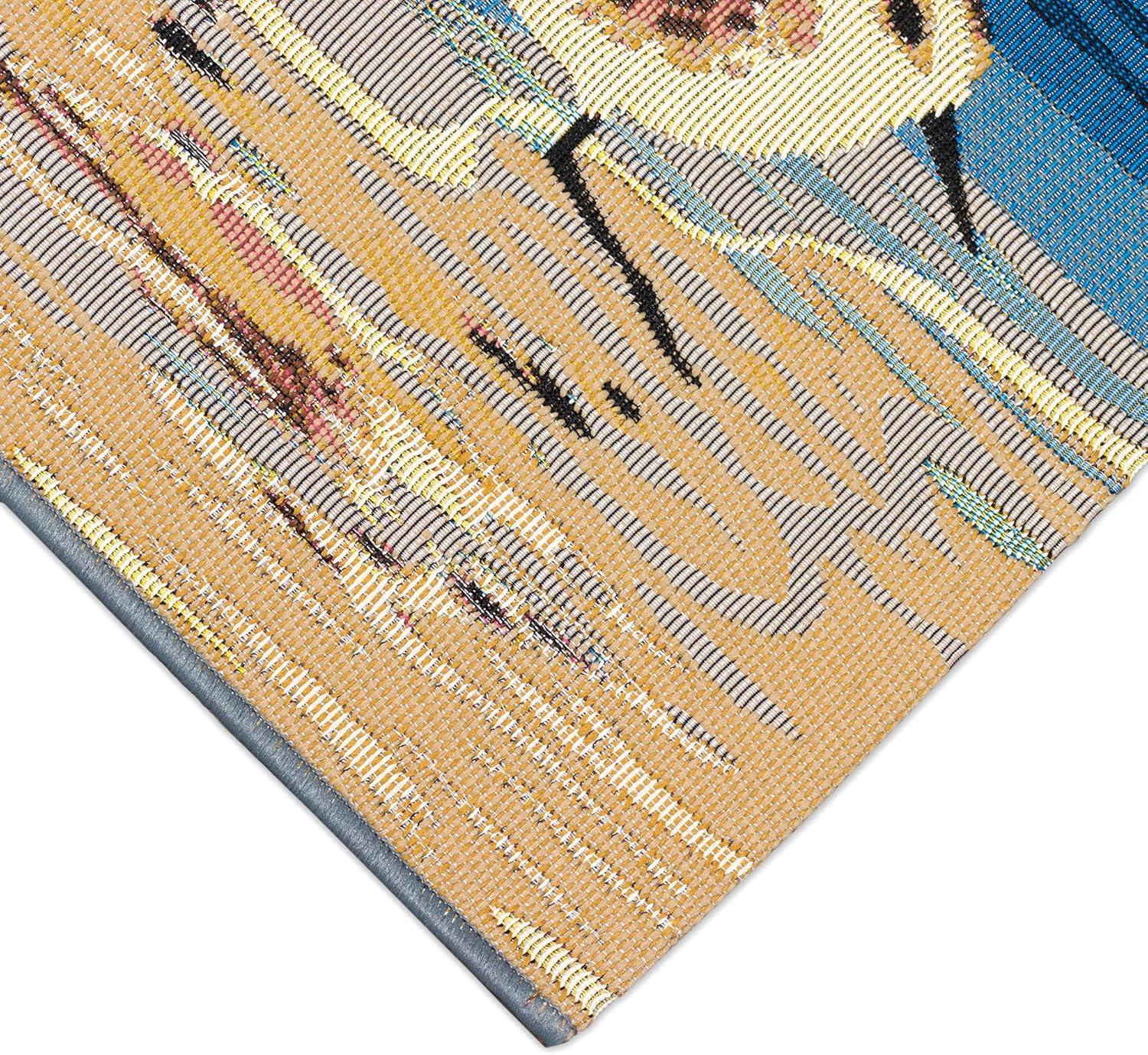 Liora Manne Esencia Sandpipers Indoor/Outdoor Mat Sand 1'11" x 4'11"