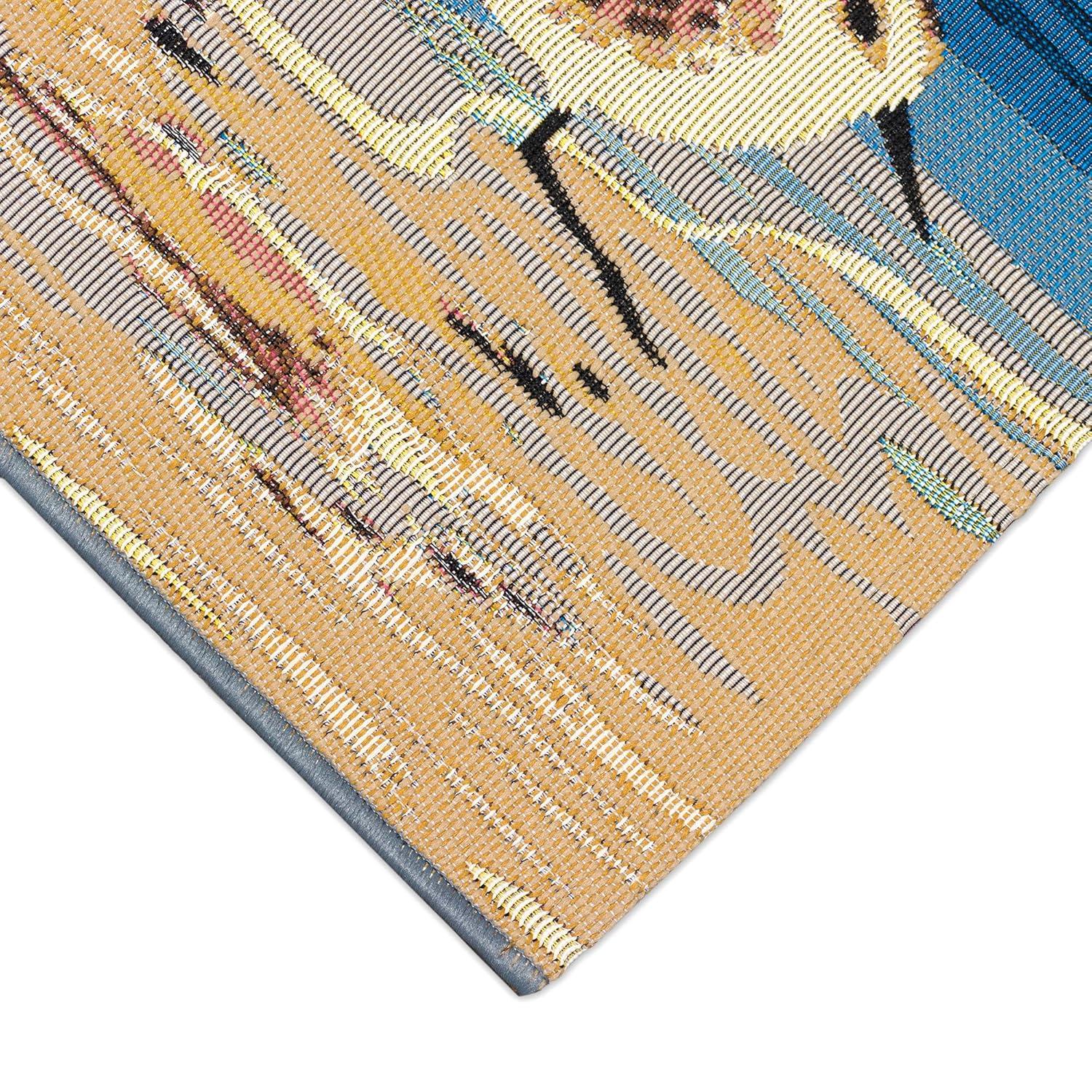 Liora Manne Esencia Sandpipers Indoor/Outdoor Mat Sand 1'11" x 4'11"