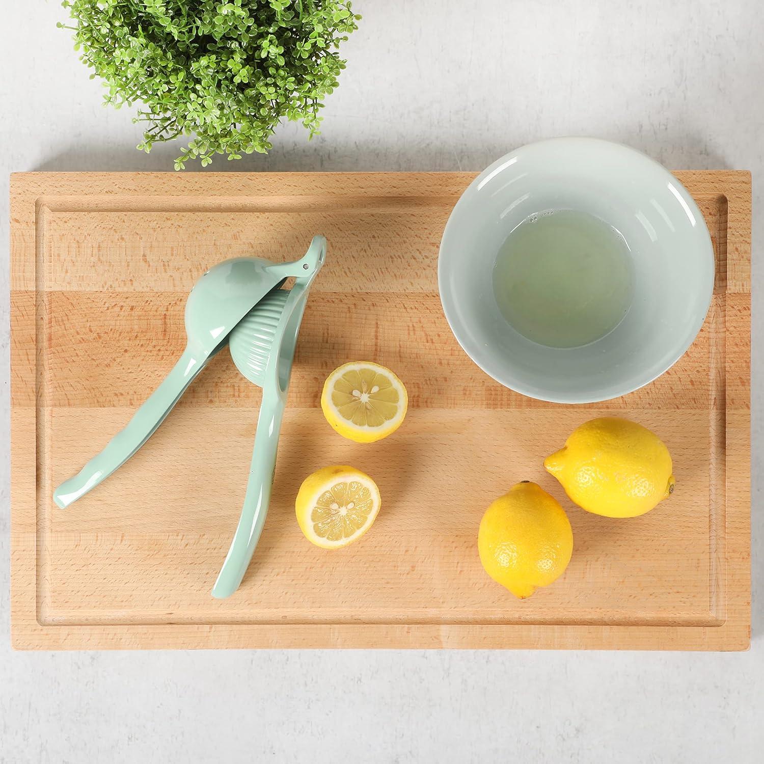 Martha Blue Cast Aluminum Citrus Squeezer