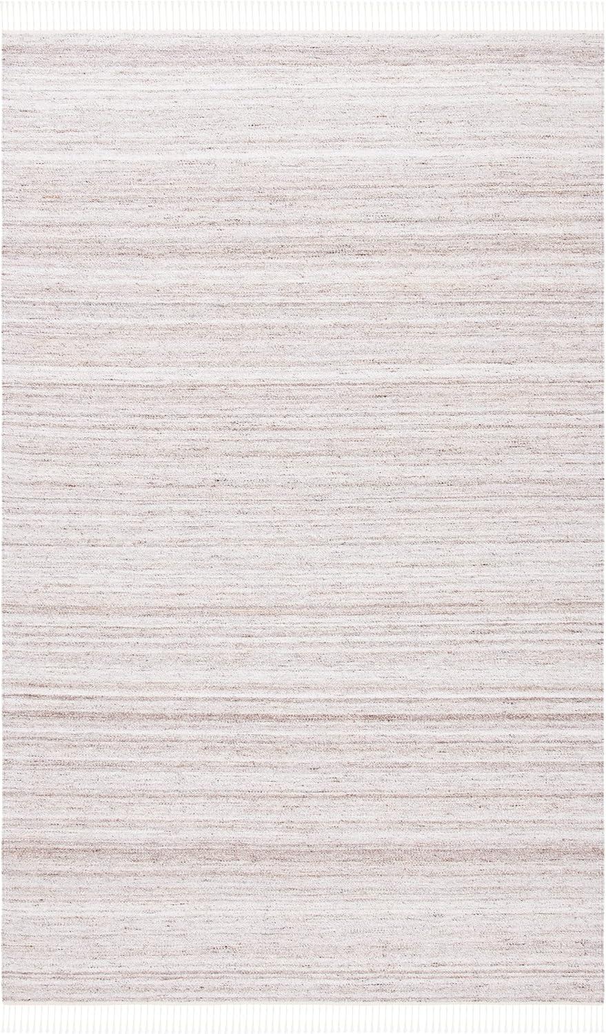 Kilim KLM551 Hand Loomed Area Rug - Ivory/Brown - 8'x10' - Safavieh.