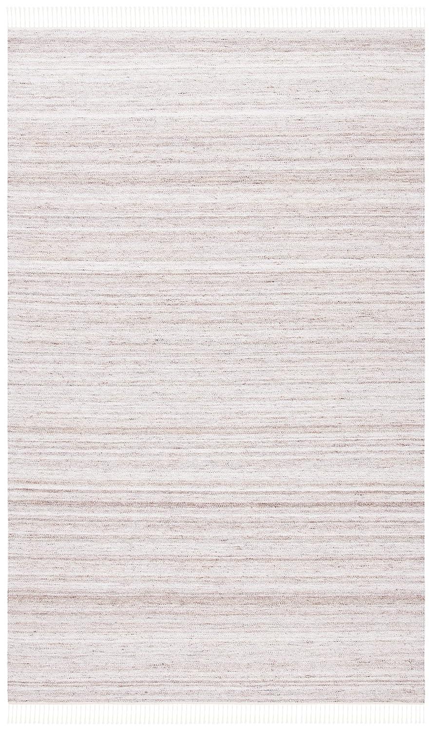Kilim KLM551 Hand Loomed Area Rug - Ivory/Brown - 8'x10' - Safavieh.