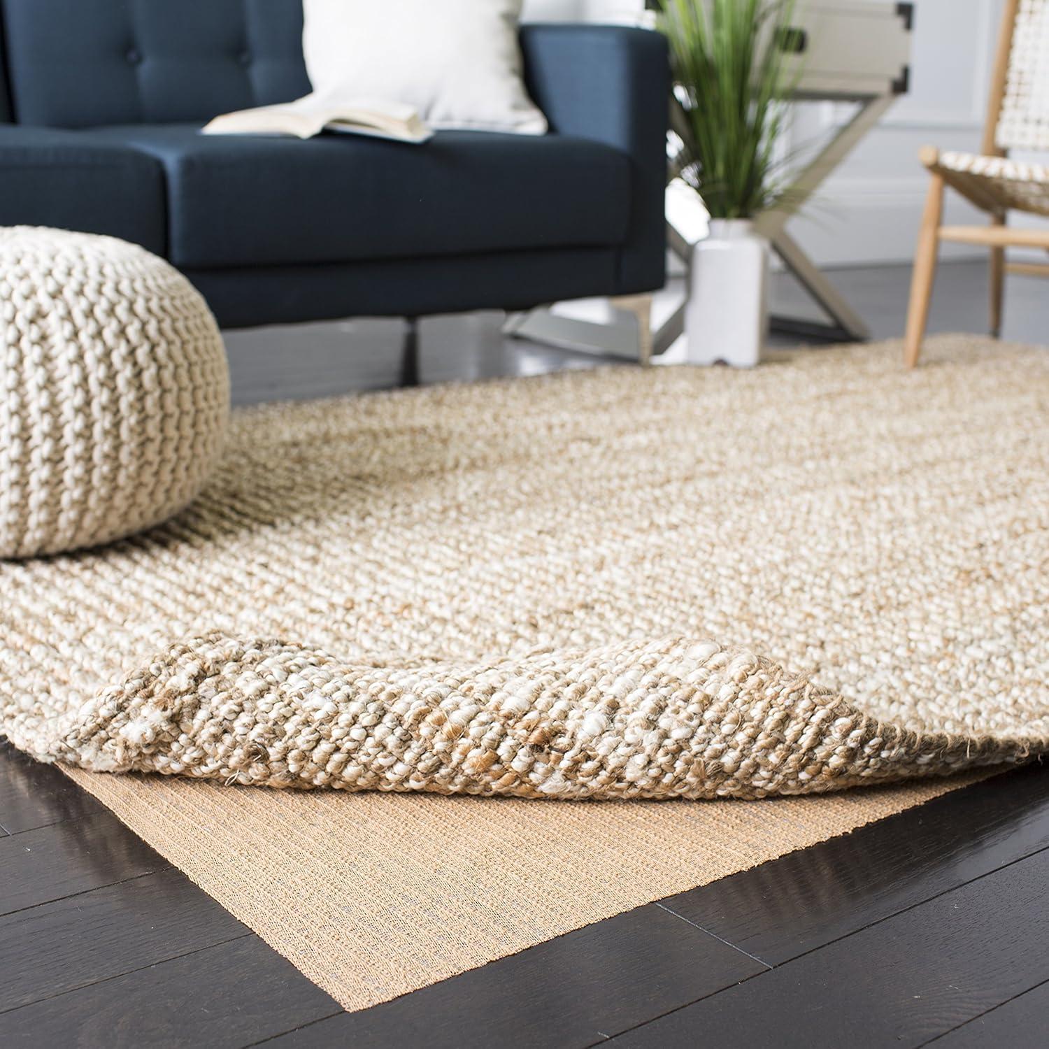 Ultra Pad PAD120 Power Loomed Indoor Rug Pad - Beige - 4' x 6' - Safavieh