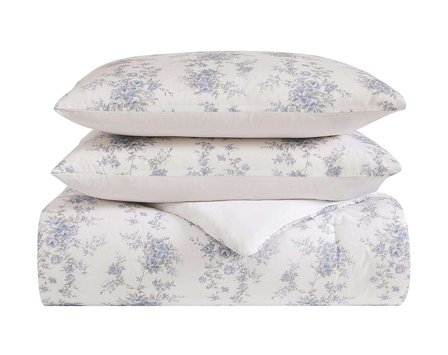 The Farmhouse by Rachel Ashwell Cotton Plain Weave Floral Comforter Set