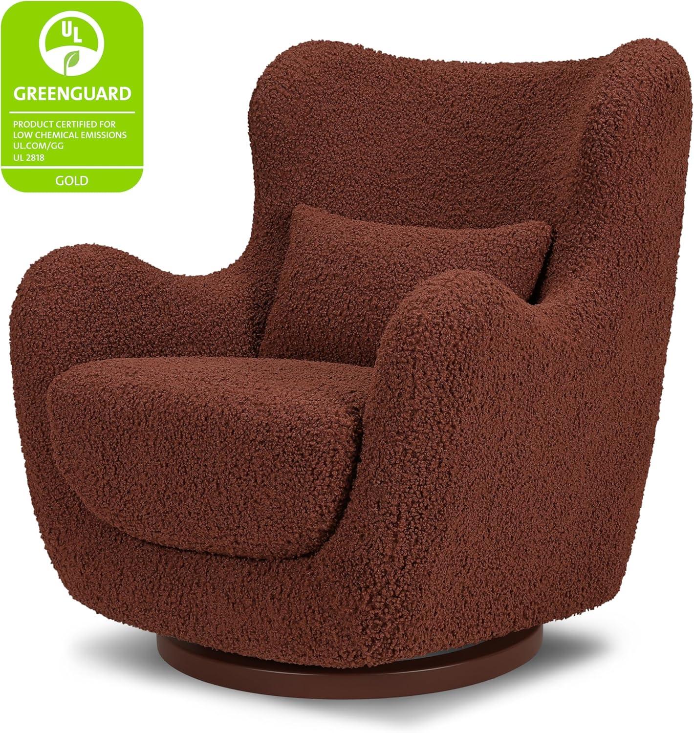 Solstice Swivel Glider in Boucle