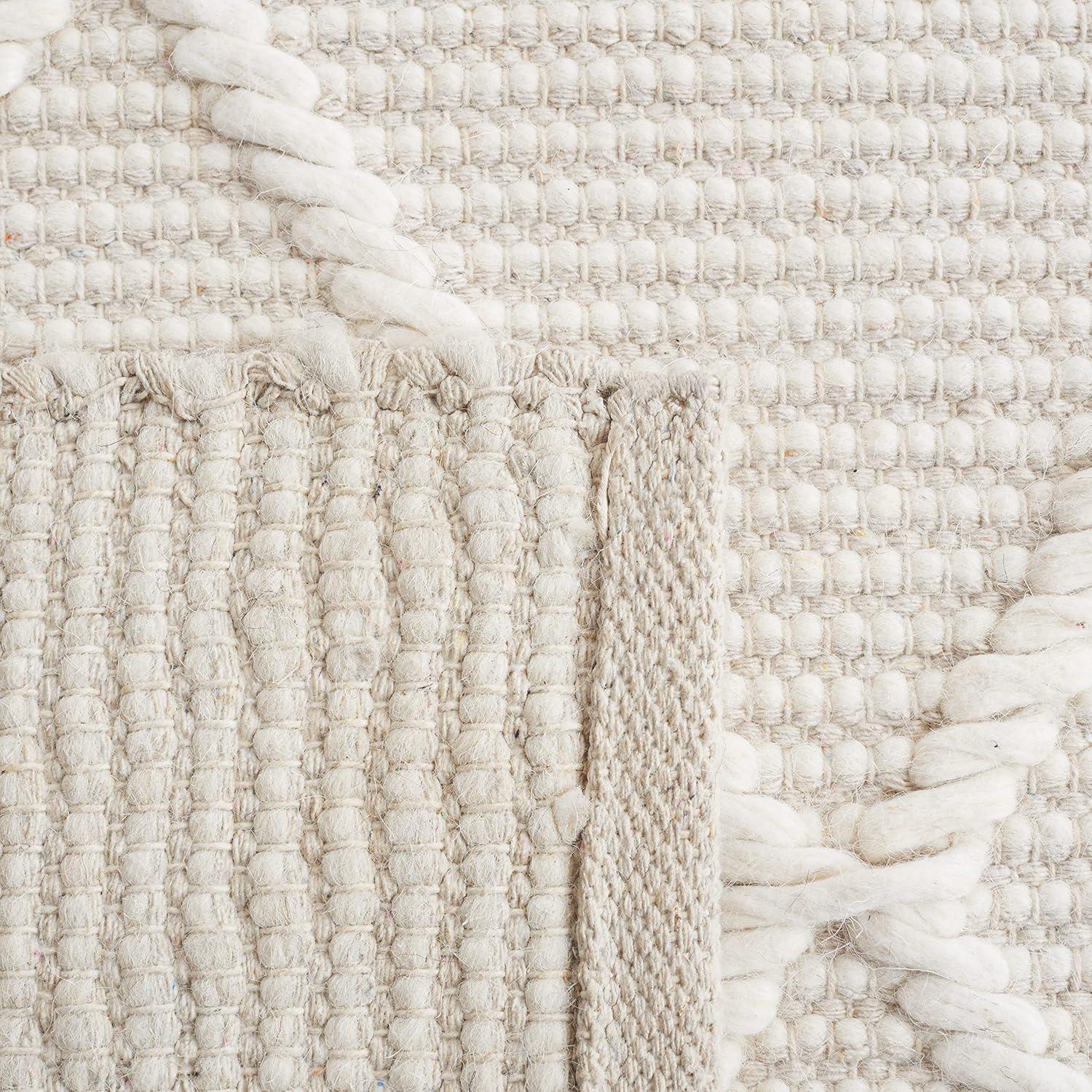 Natura NAT832 Hand Woven Area Rug - Ivory - 4'x6' - Safavieh.