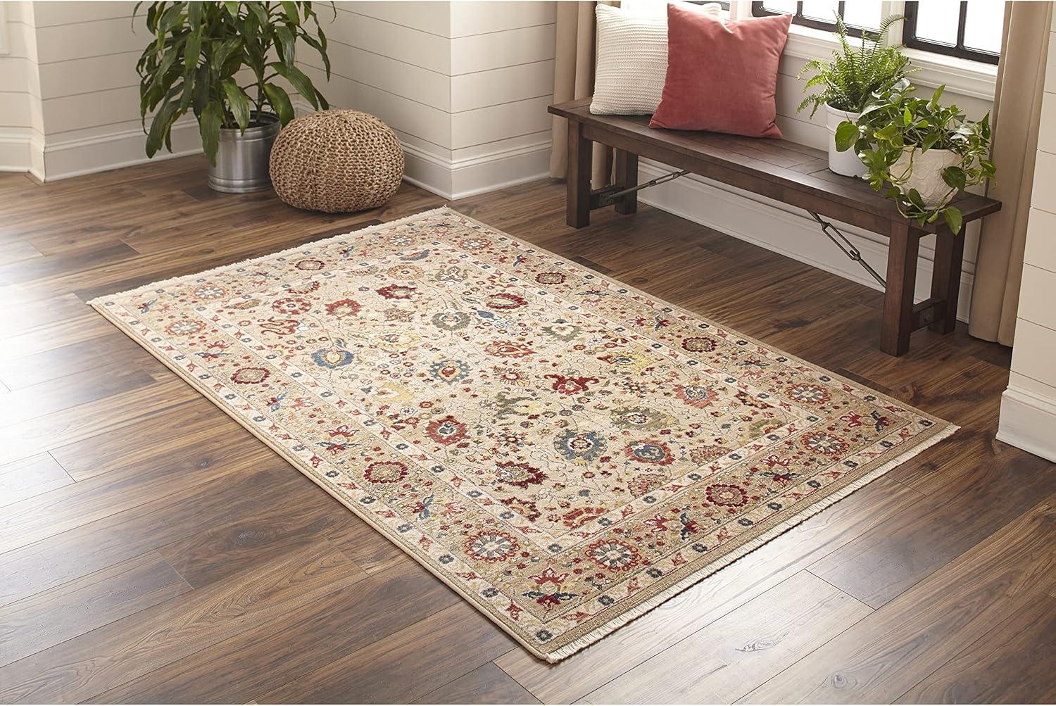 Momeni Oriental Traditional Area Rugs, Beige